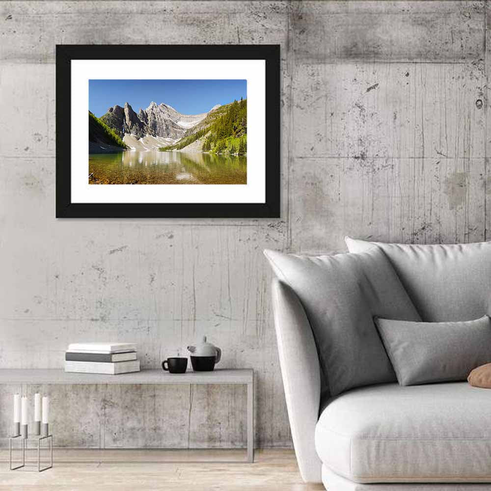 Agnes Mountain Lake Wall Art