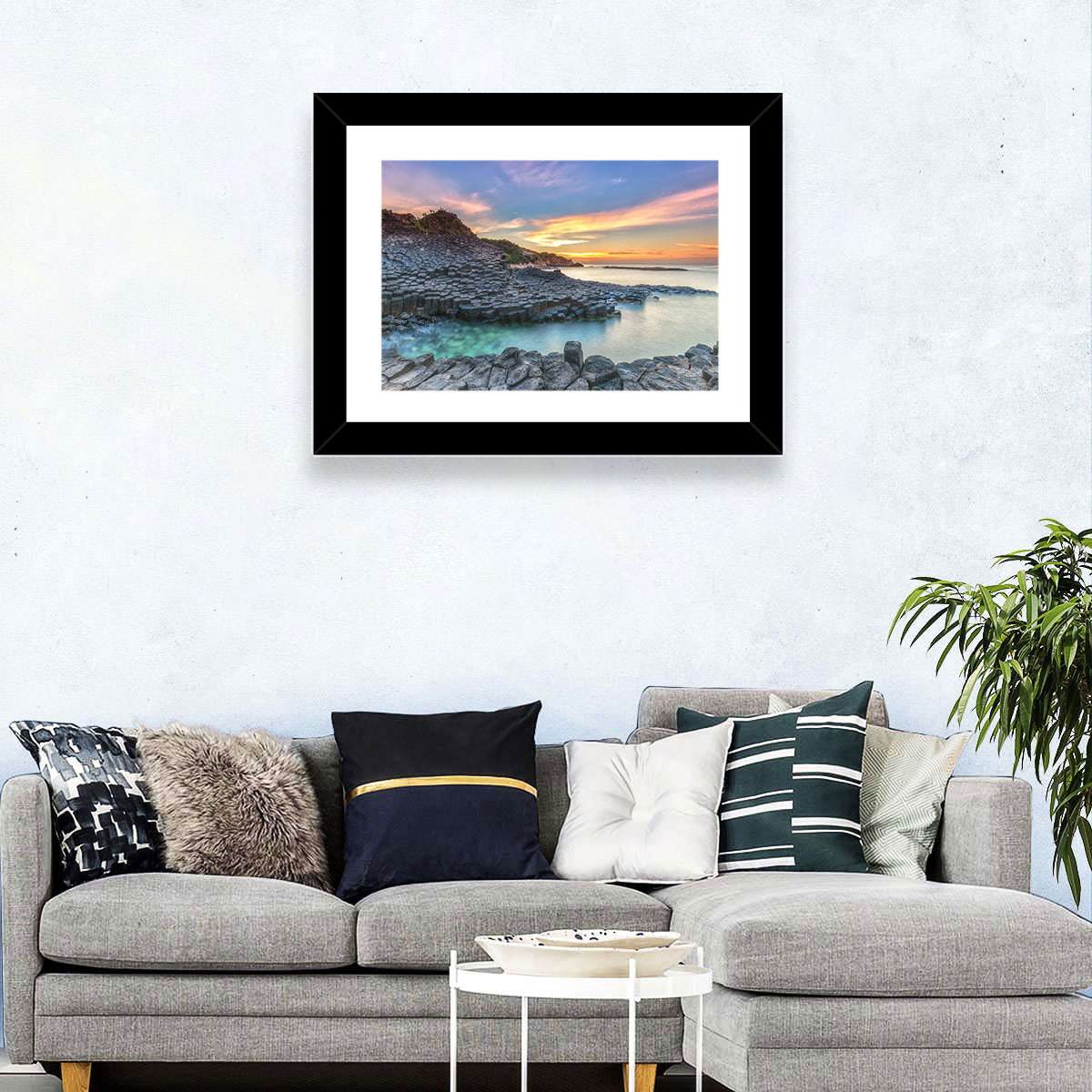 Giant Causeway Sunrise Wall Art