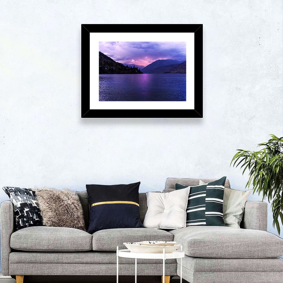 Lake Chelan Sunset Wall Art
