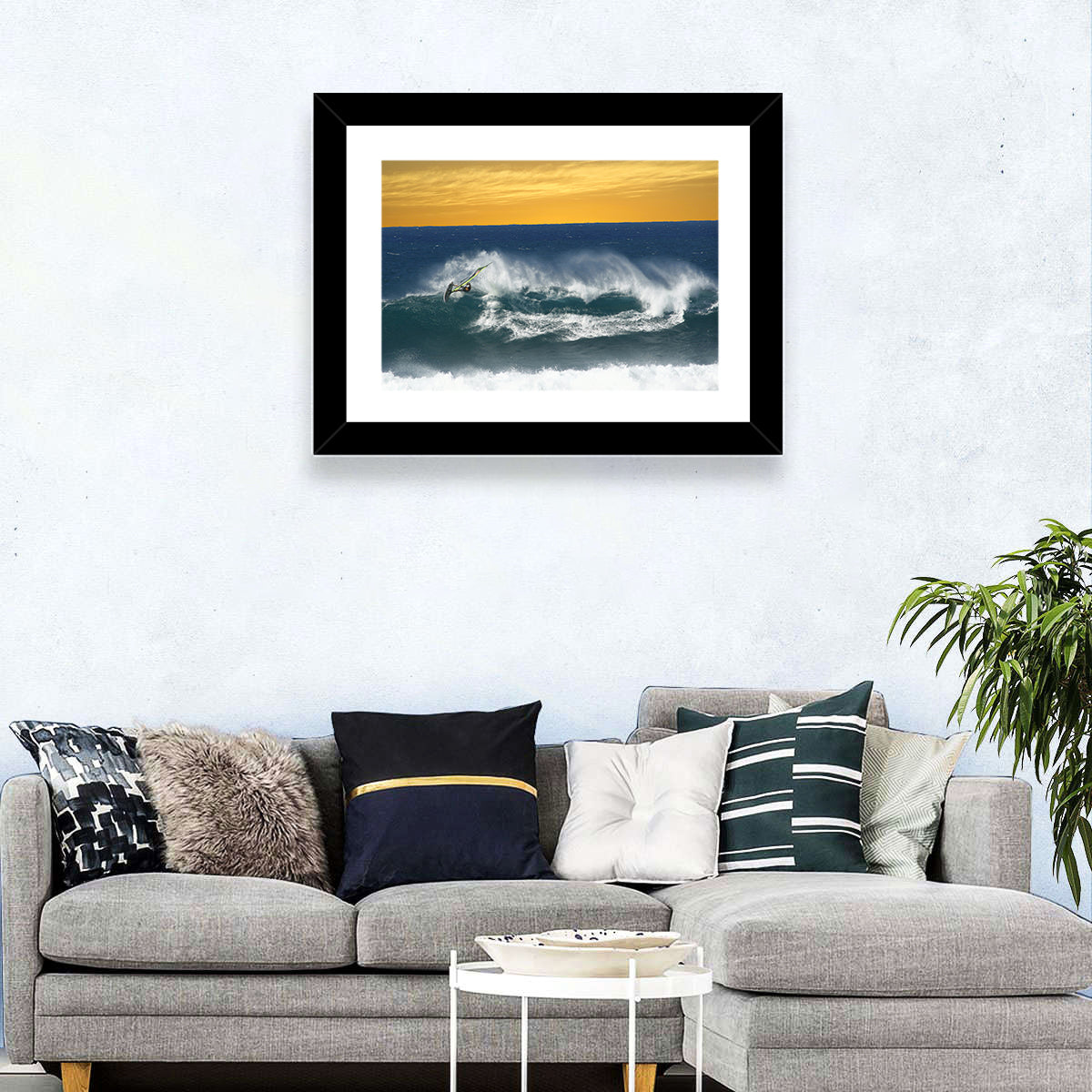 Strong Coastal Waves Wall Art