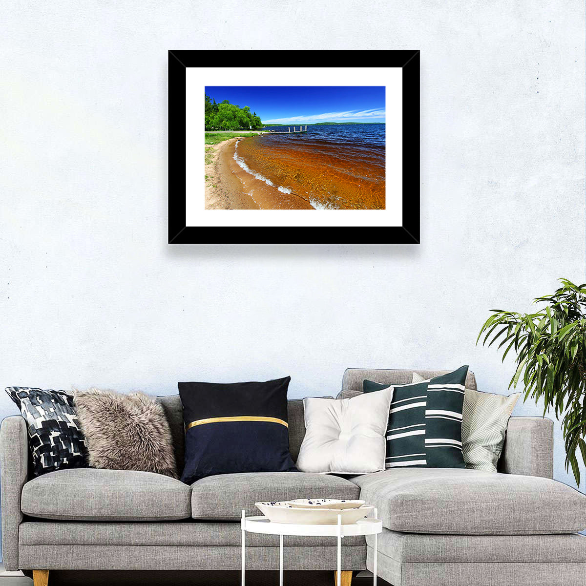 Lake Gogebic Beach Wall Art