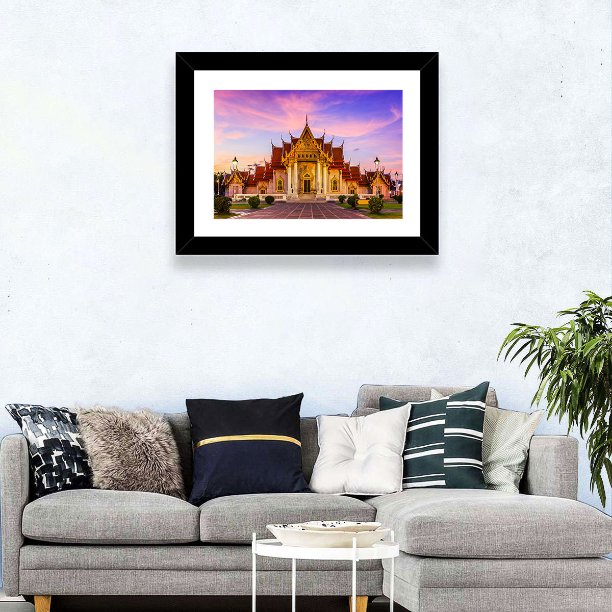 Marble Temple Wall Art