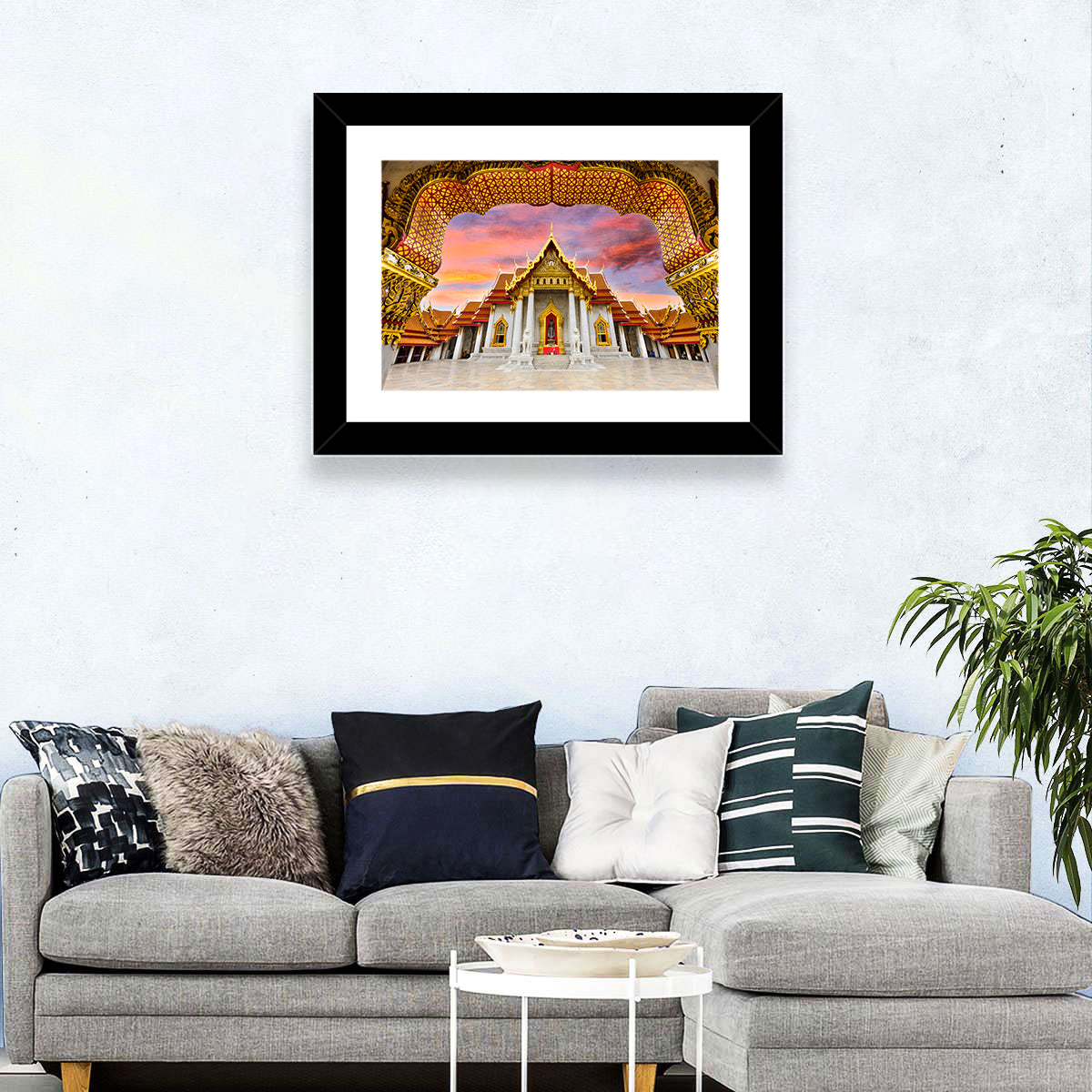 Marble Temple Wall Art