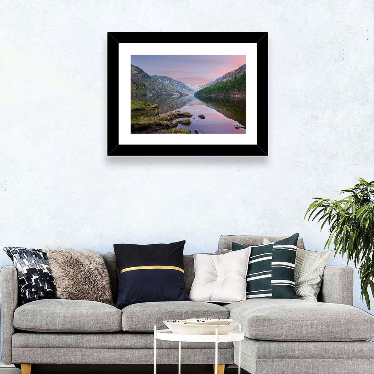 Glendalough Lake Wall Art