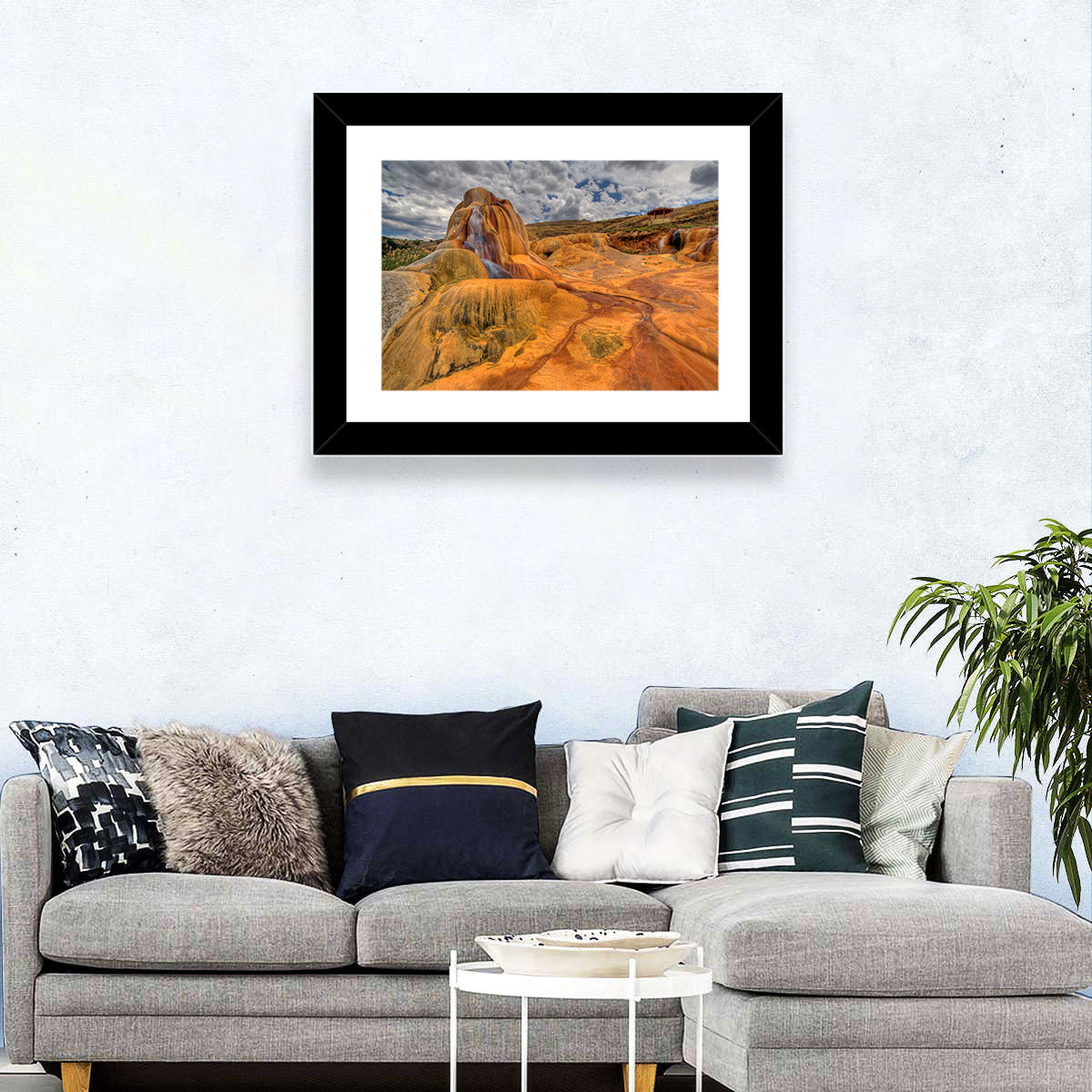Clay Geyser Wall Art