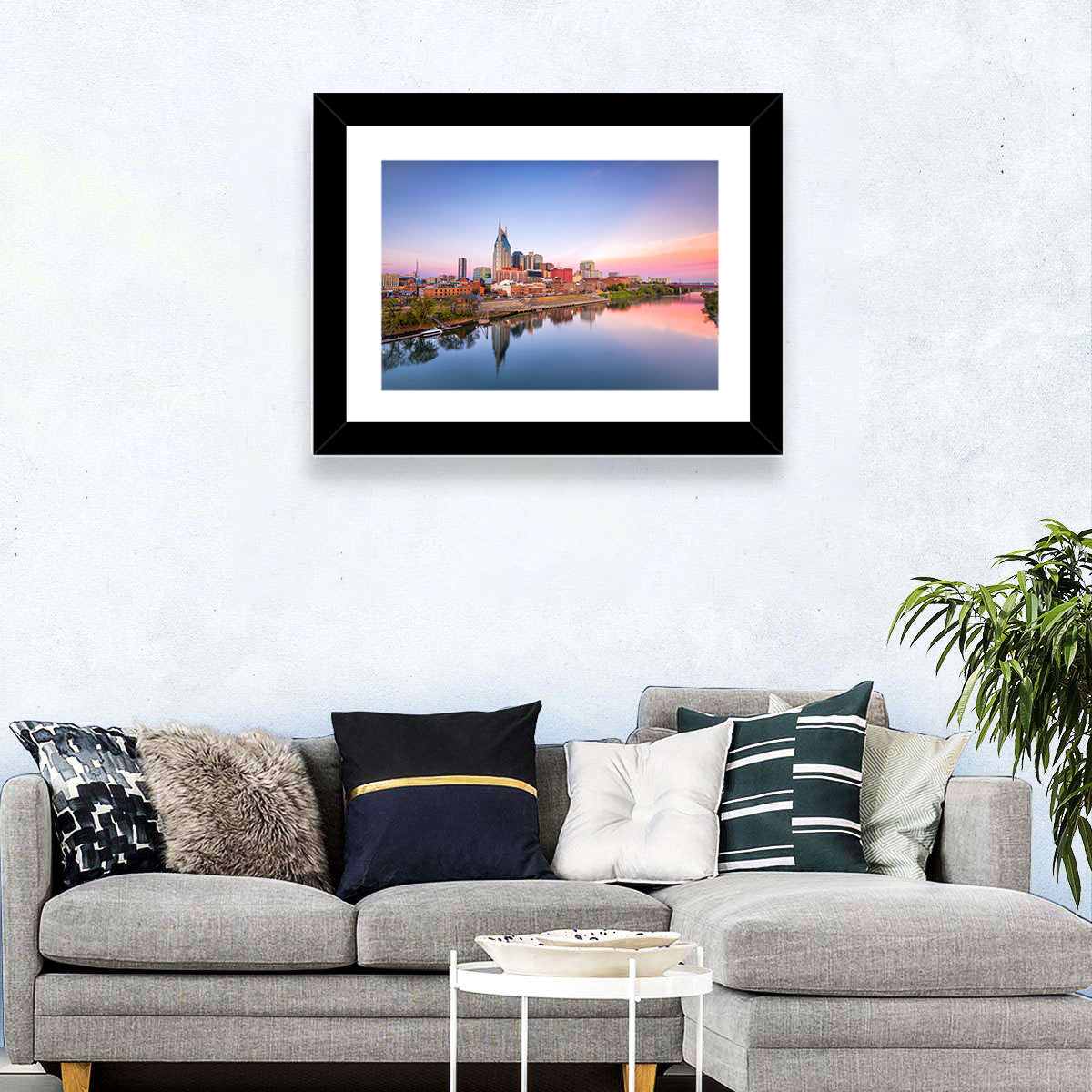 Nashville Skyline Wall Art