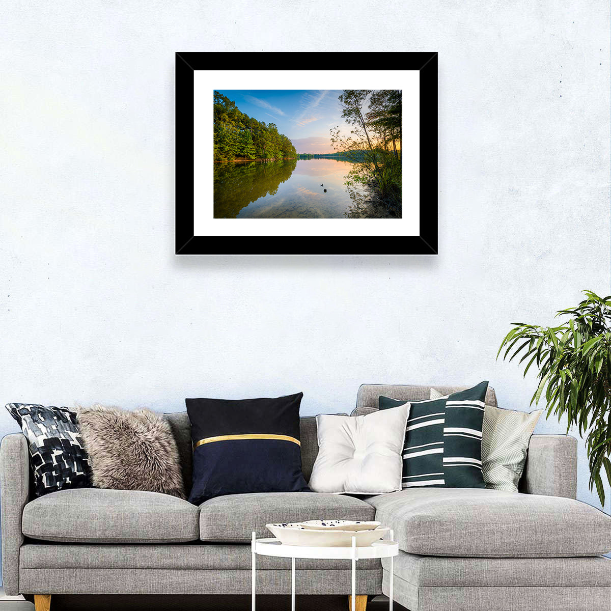 Tranquil Lake Norman Wall Art