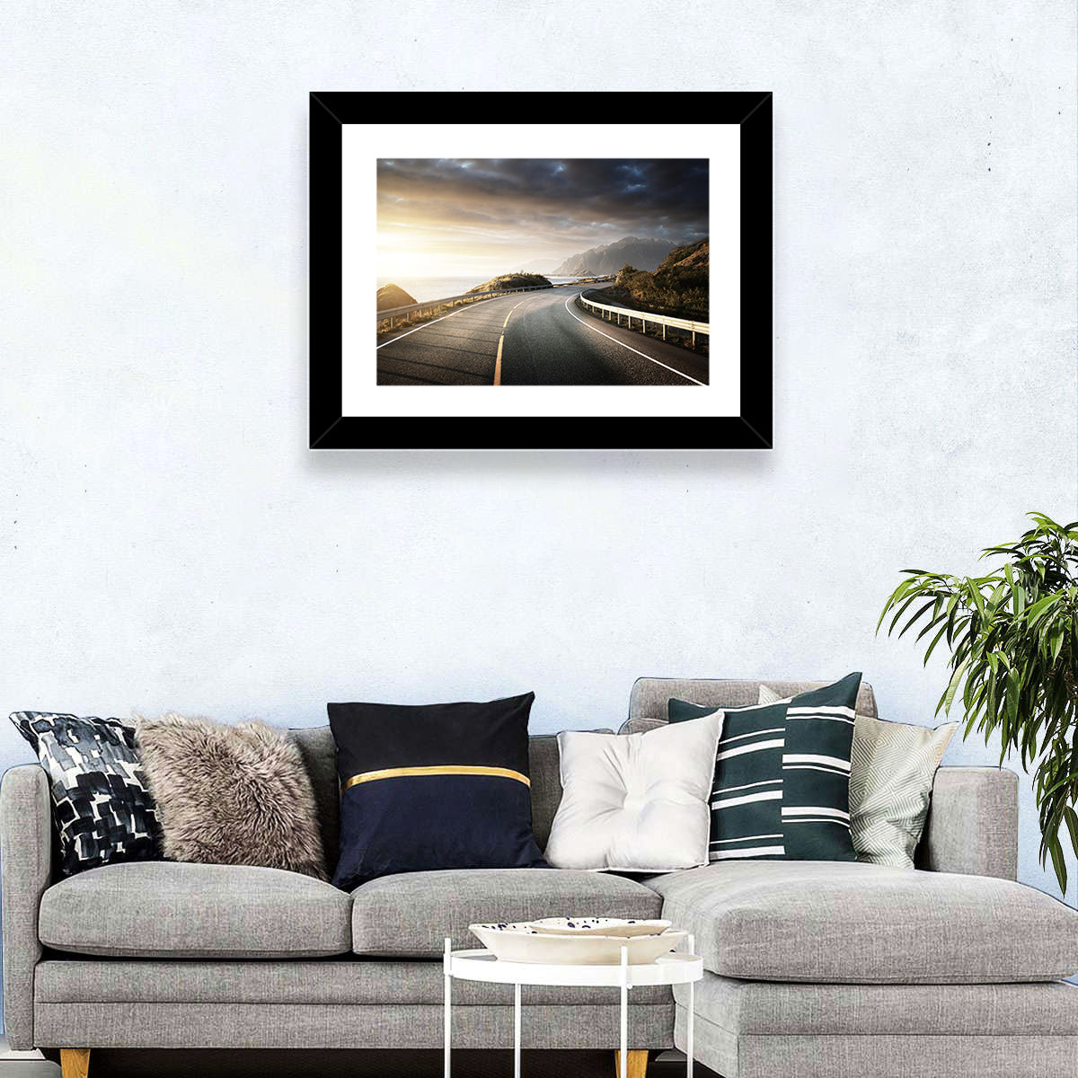 Lofoten Island Road Wall Art