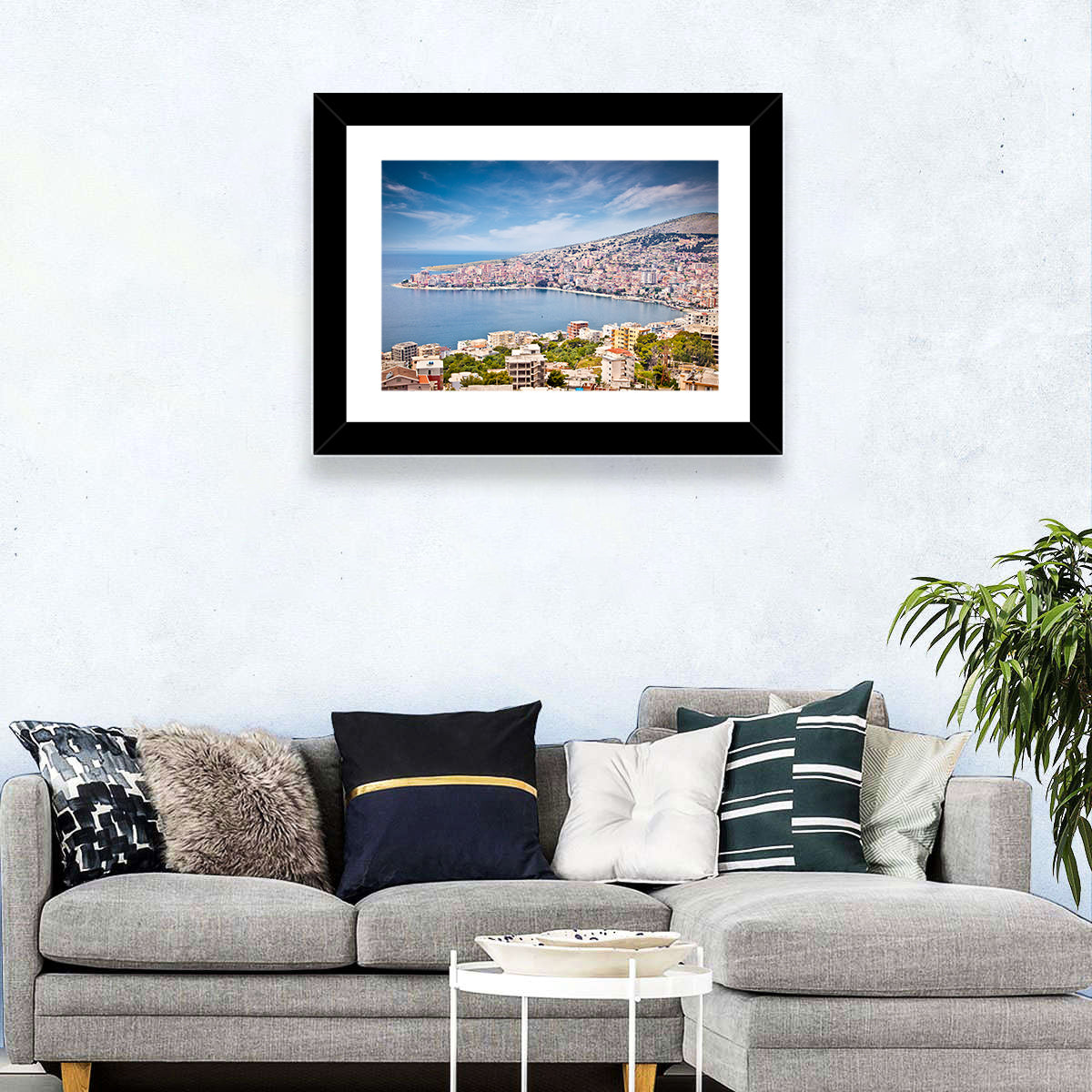 Sarande Cityscape Wall Art