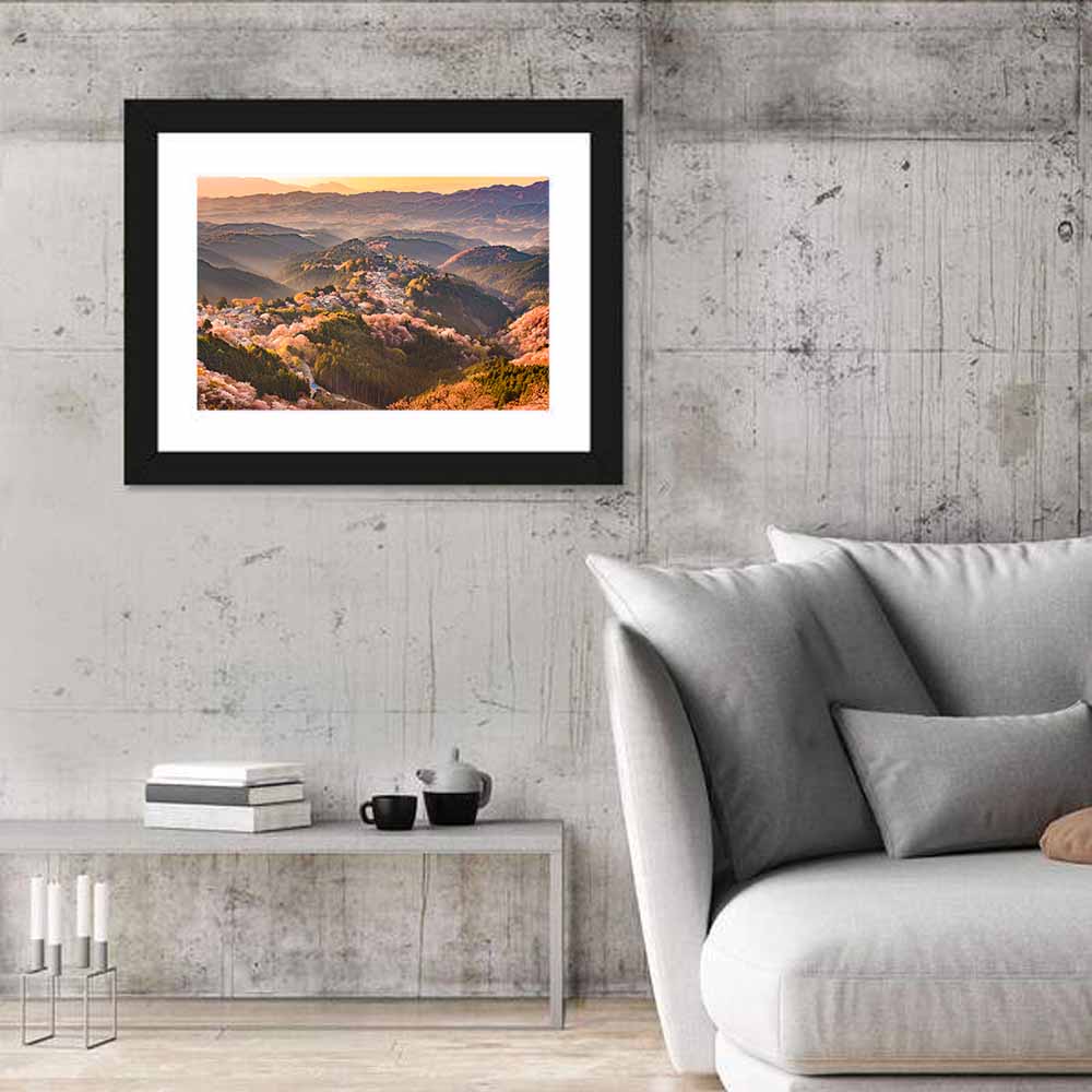 Yoshinoyama Valley Japan Wall Art