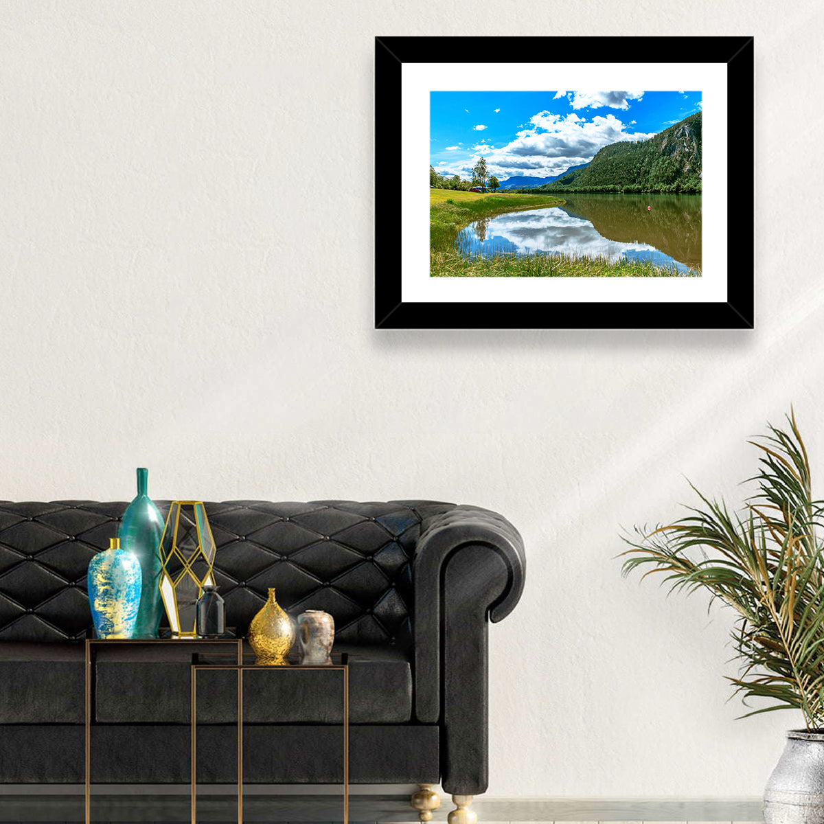 Lake Mjosa Wall Art