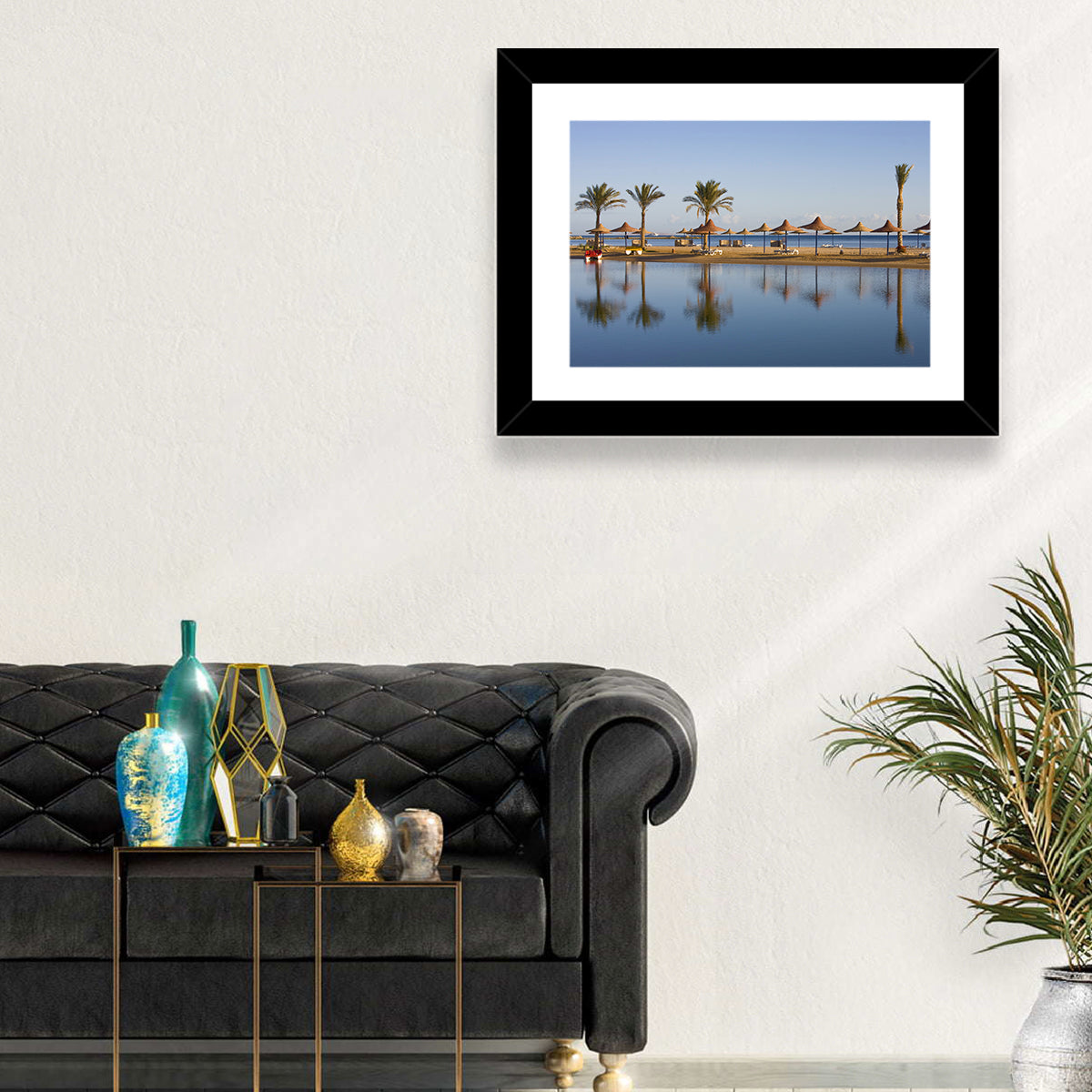 Hurghada City Beach Wall Art