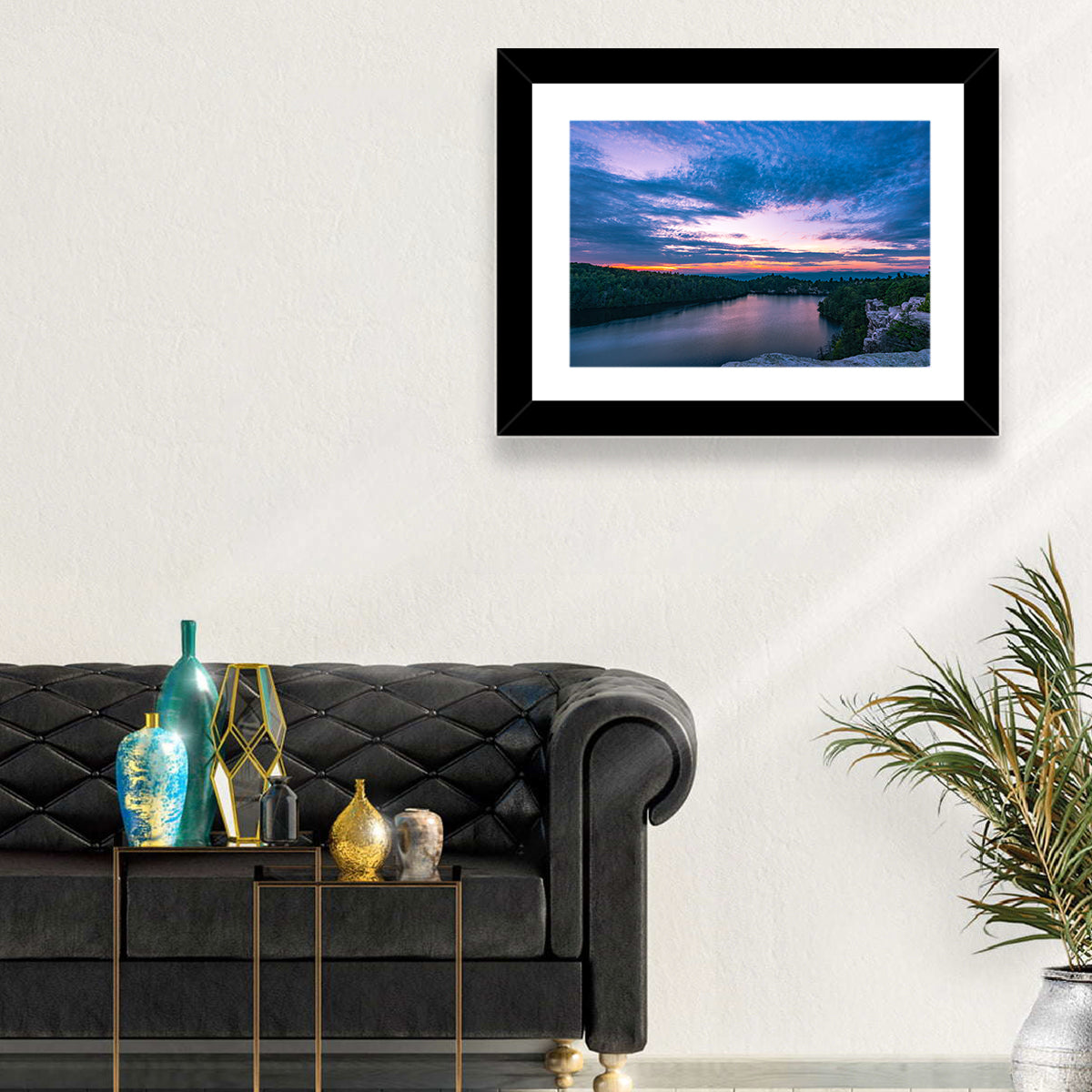 Lake Minnewaska Sunset Wall Art