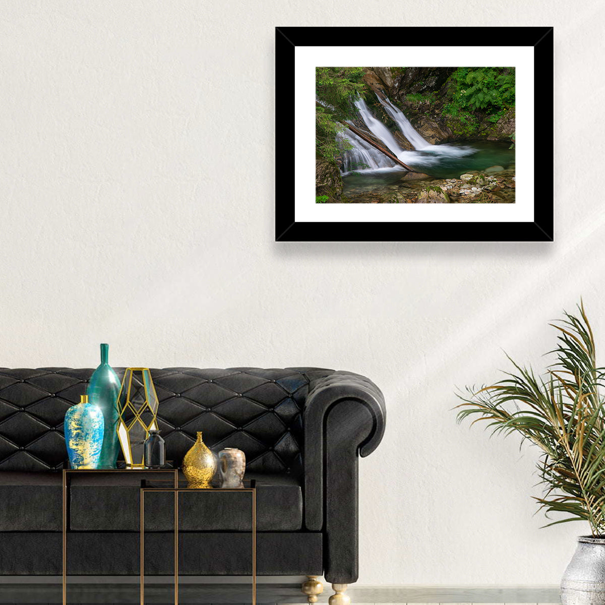 Mount Mickiewicz Waterfall Wall Art