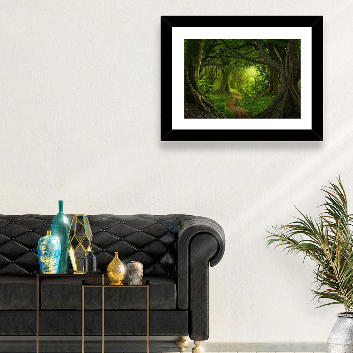 Tropical Forest Path Wall Art