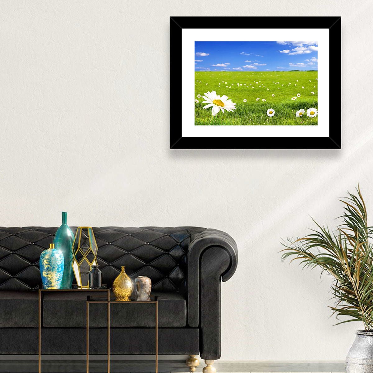 Spring Flowers Meadow Wall Art