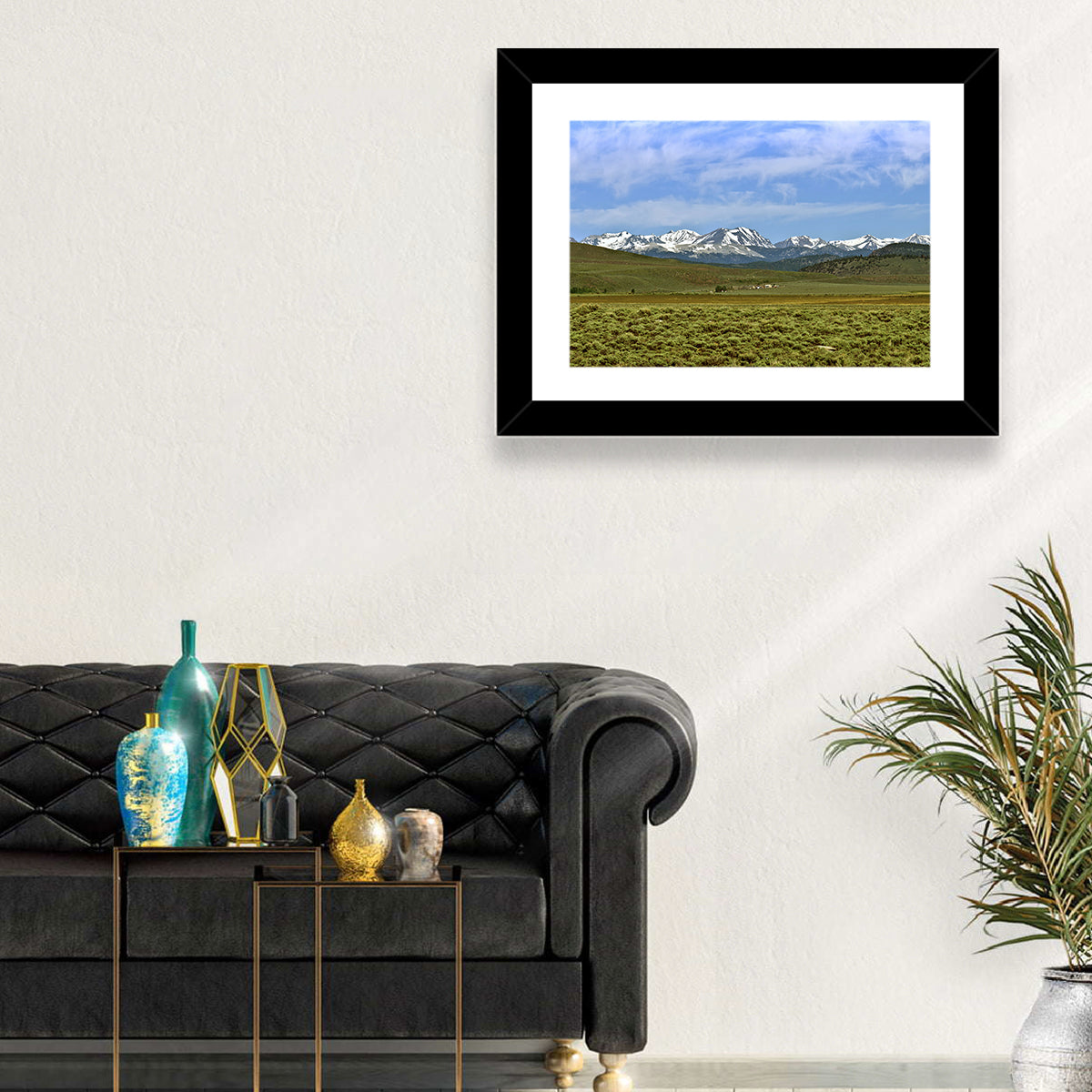 Sierra Nevada Mountain Range Wall Art
