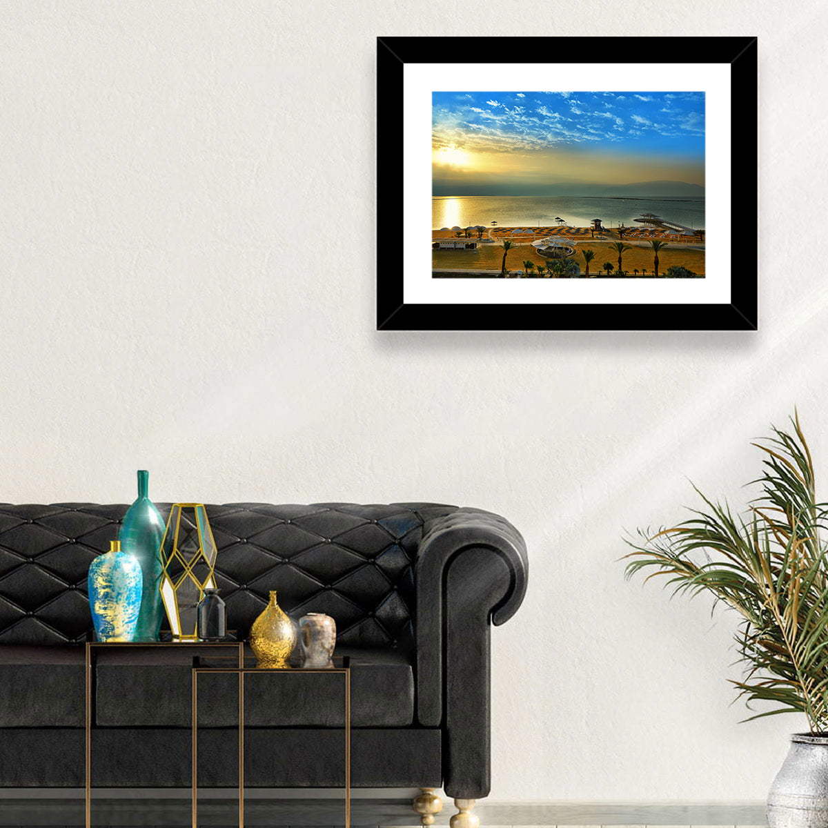 Dead Sea Sunset Wall Art