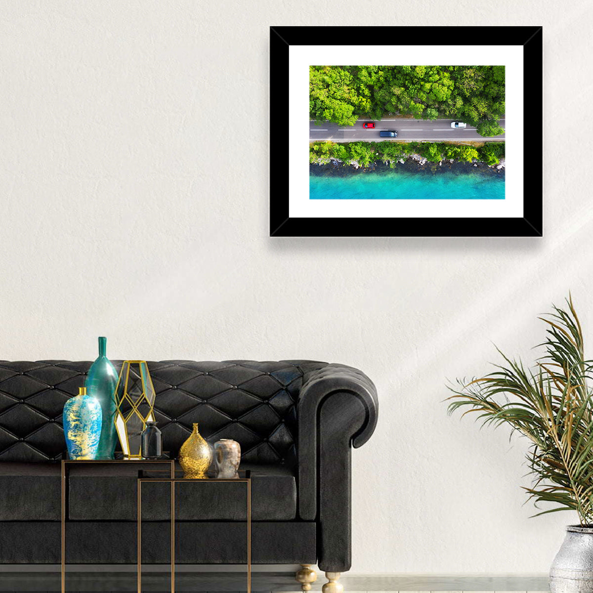 Sea Coast Highway Wall Art