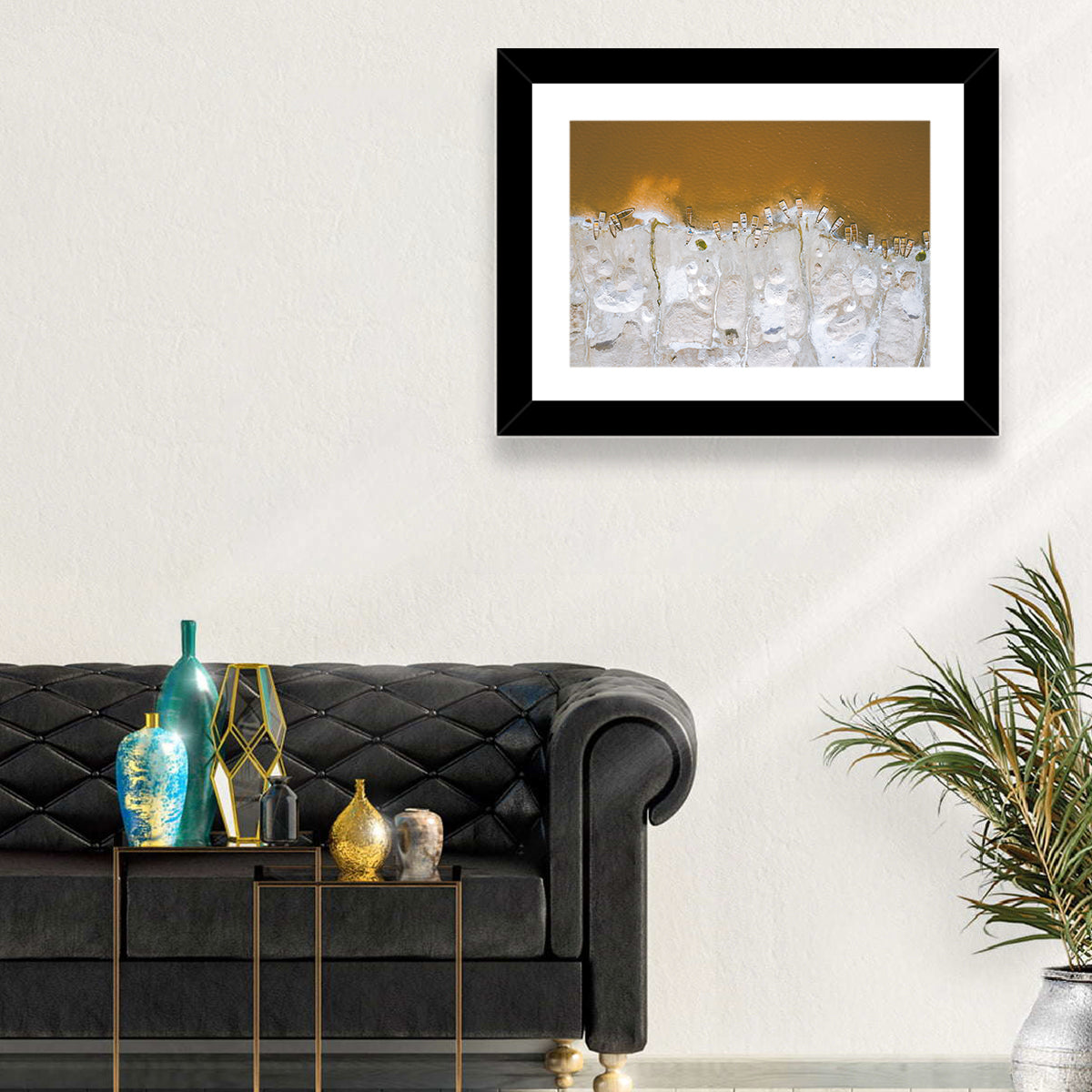 Lake Rose Senegal Wall Art