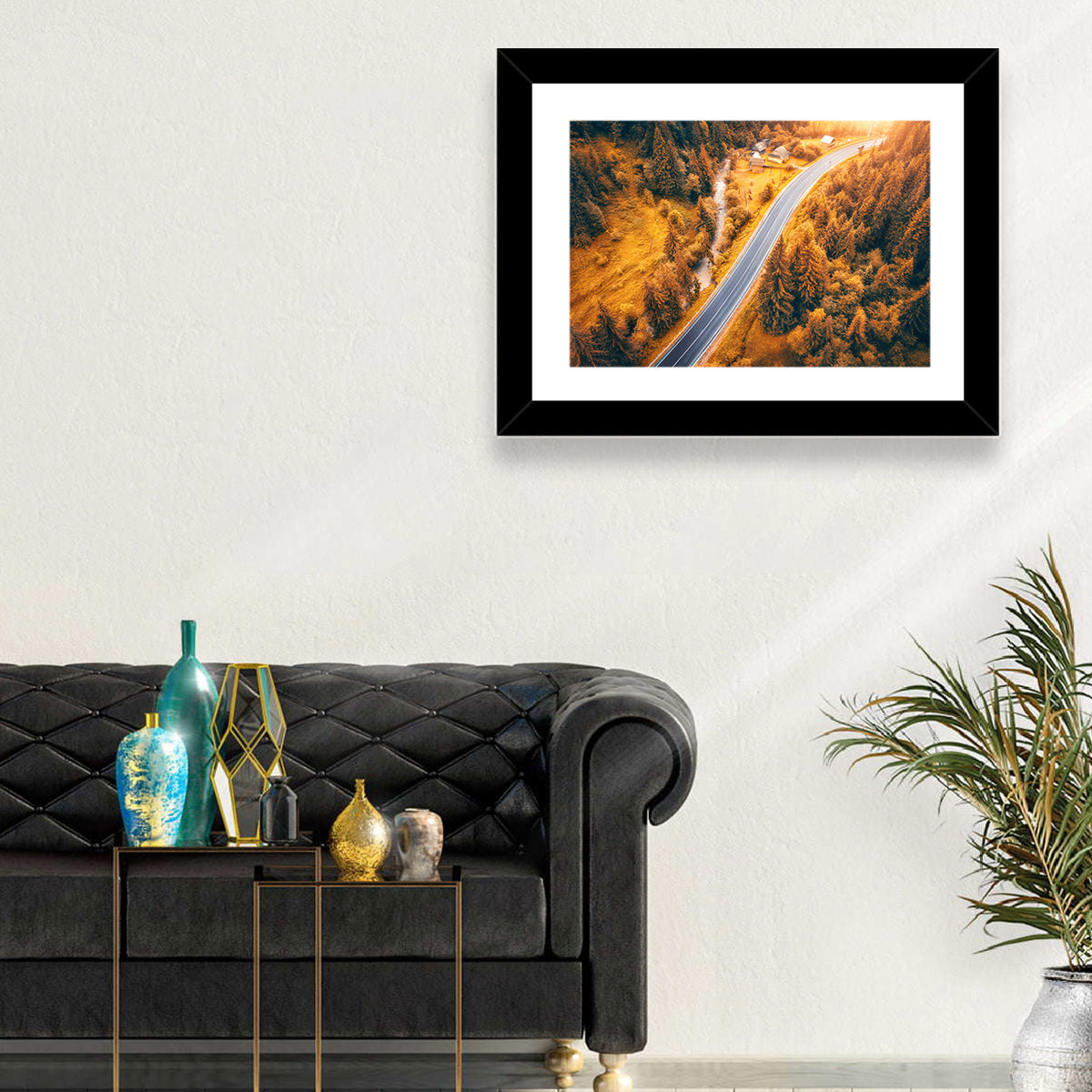 Carpathian Autumn Road Wall Art