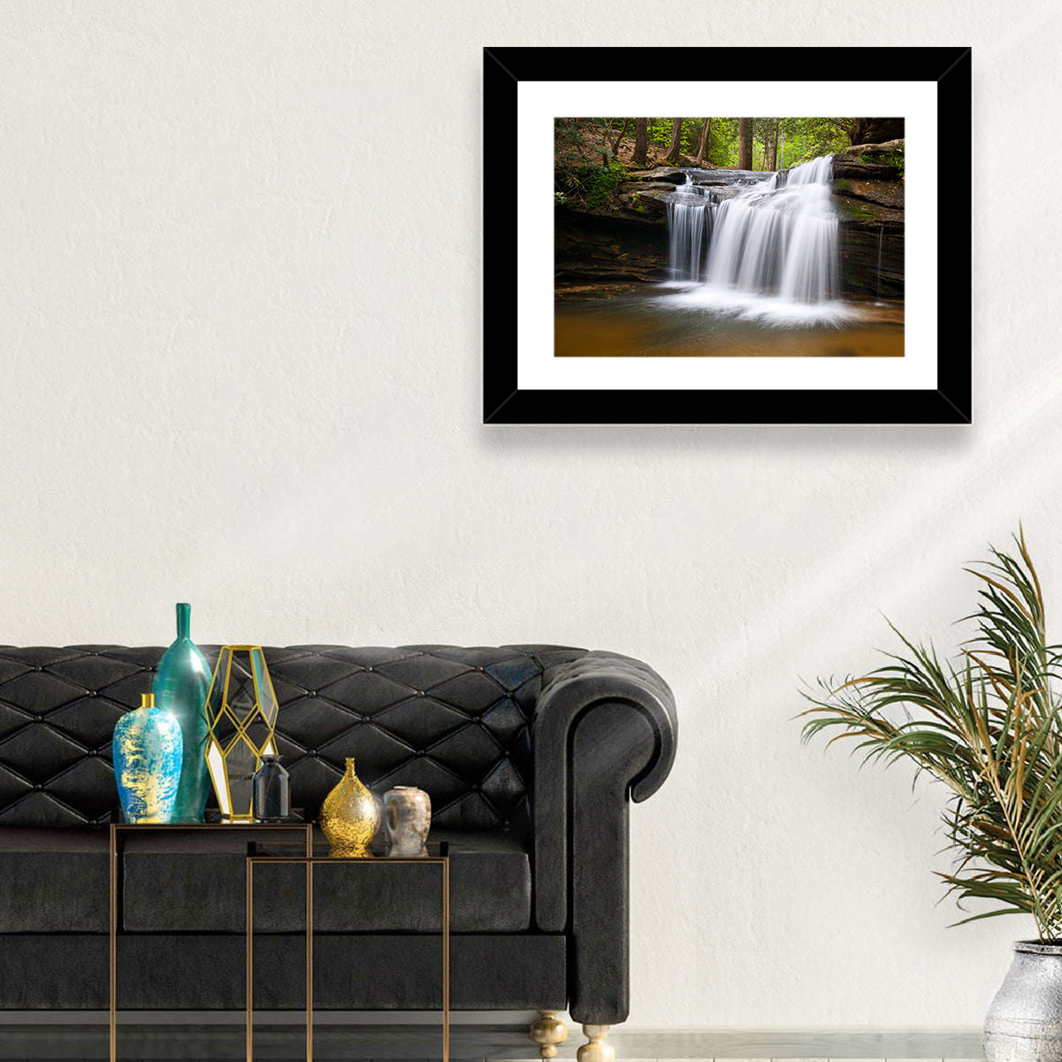 Table Rock State Park Waterfall Wall Art