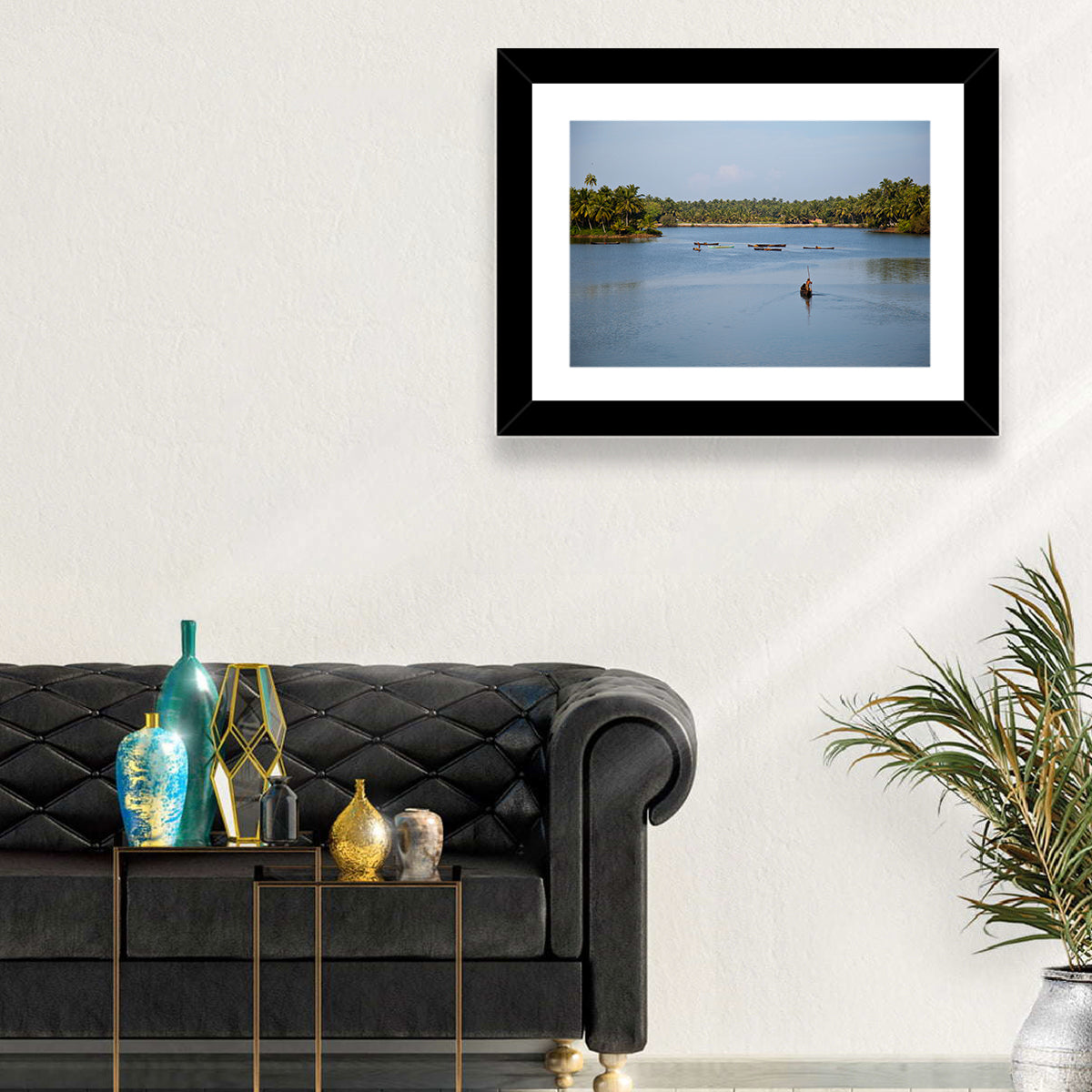 Lake in Udupi Karnataka Wall Art