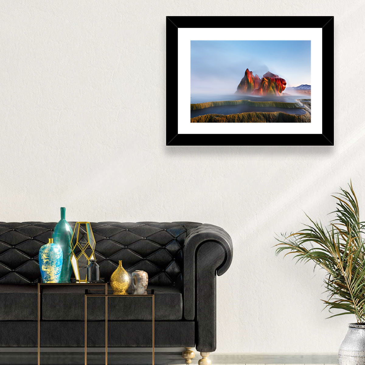 Fly Geyser Nevada Wall Art