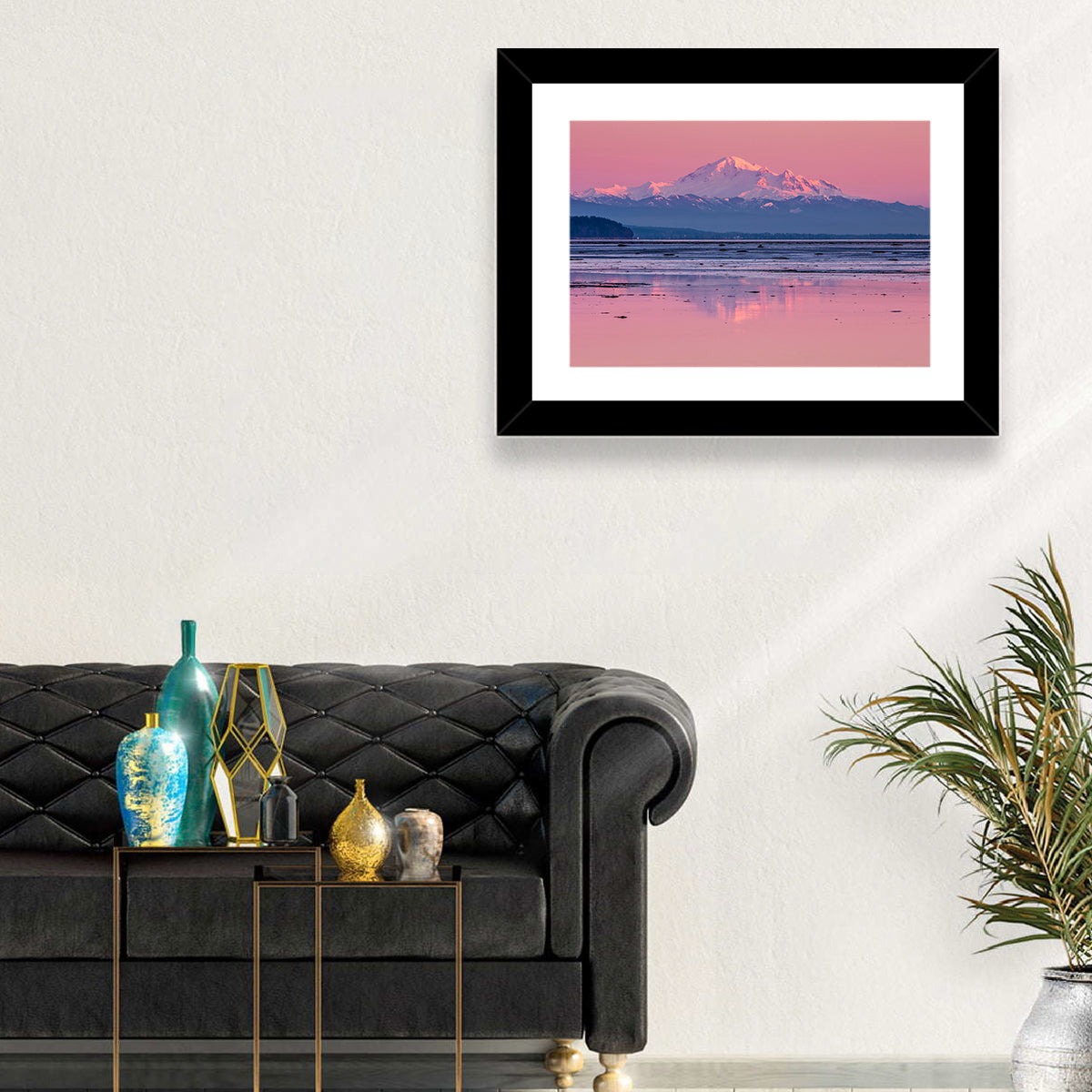 Mount Baker Sunset Wall Art