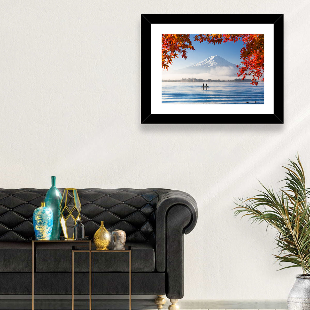 Mount Fuji & Lake Wall Art