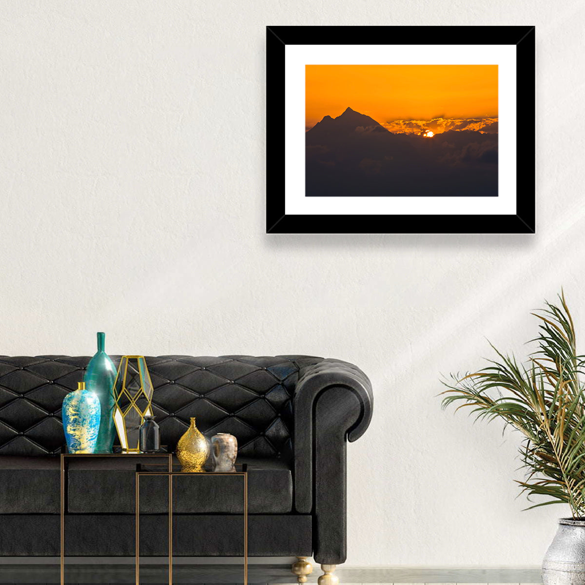 Athos Mountain Sunrise Wall Art