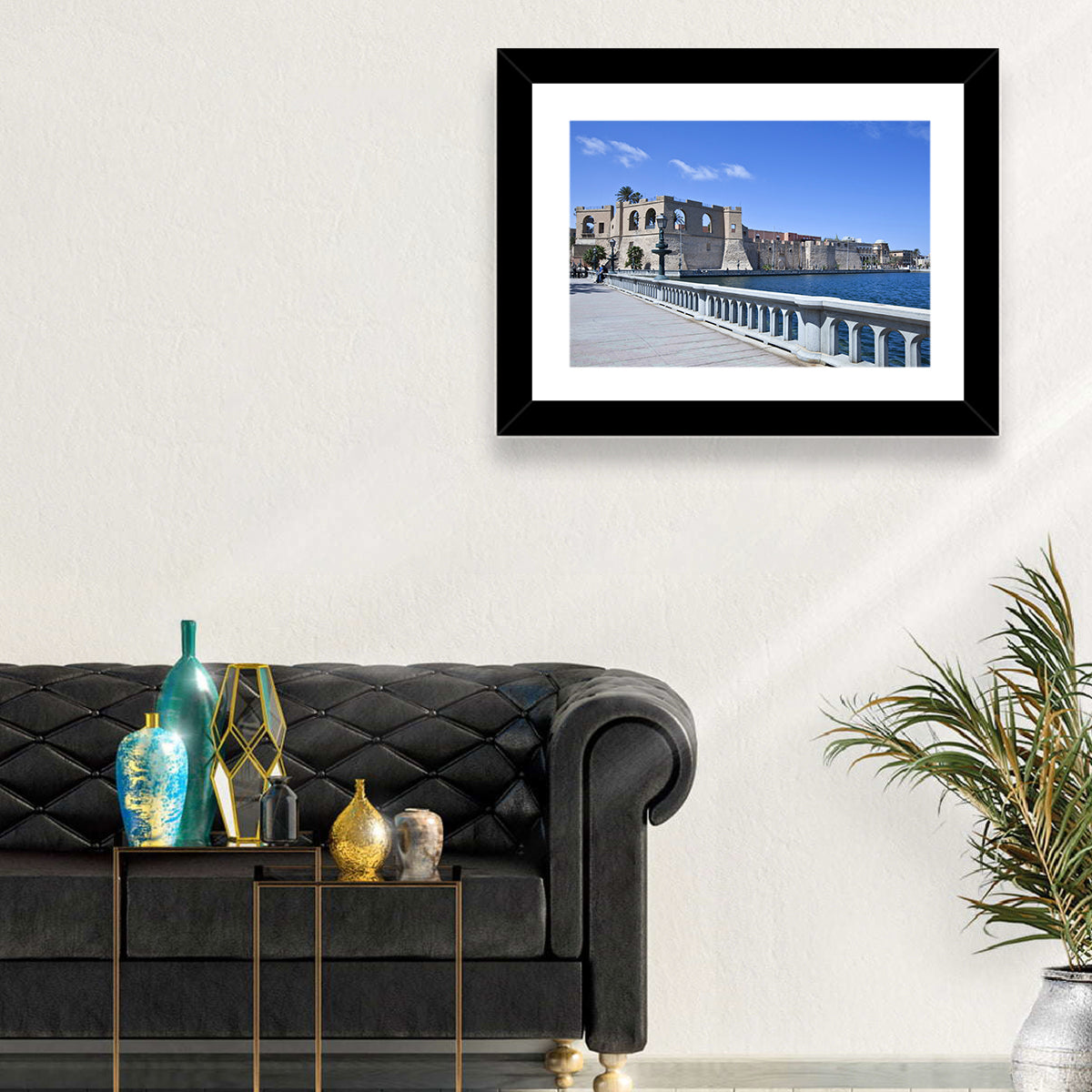 Red Fort Tripoil Wall Art