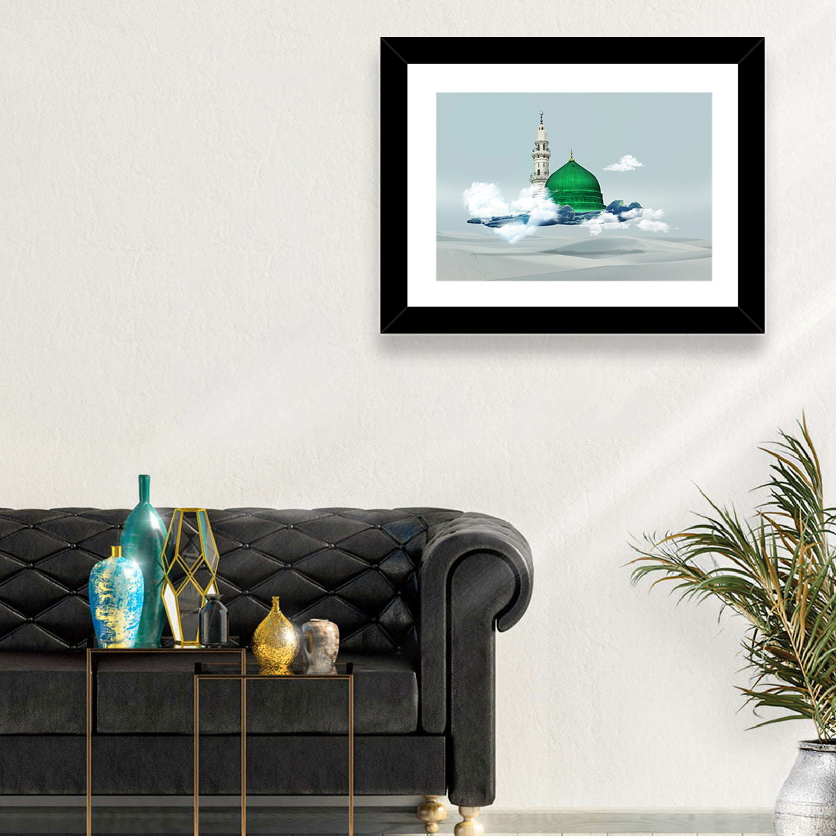 Prophet Muhammad Dome Wall Art