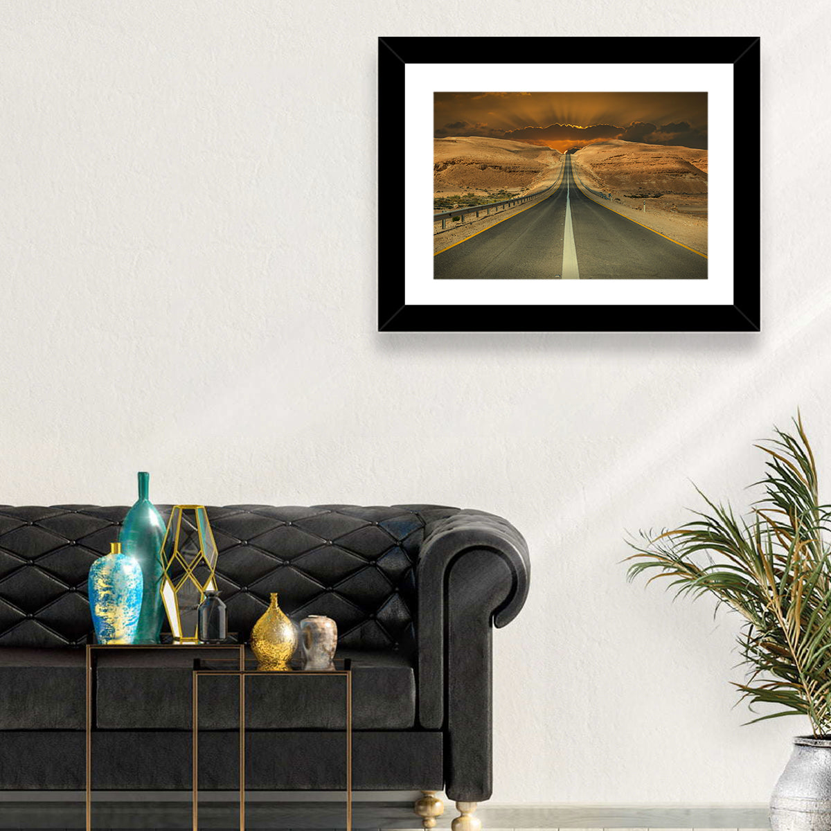Negev Desert Road Wall Art