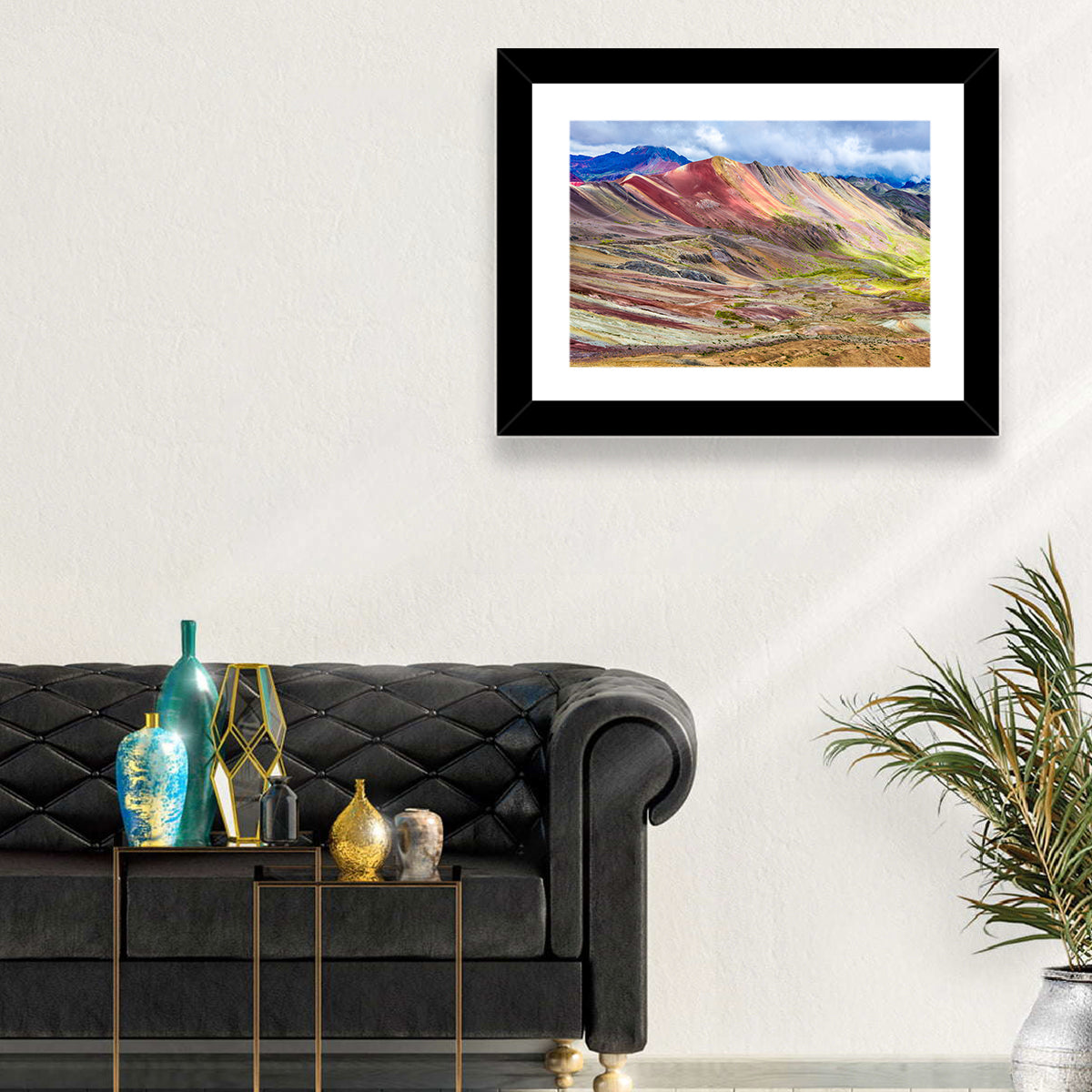 Vinicunca Rainbow Mountain Wall Art