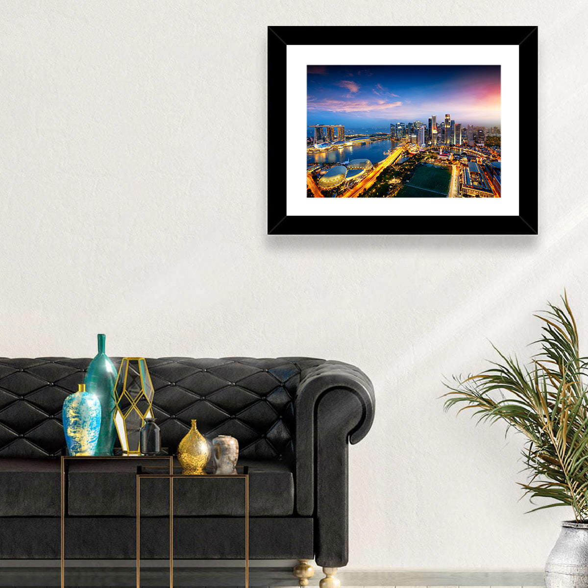 Singapore Cityscape Wall Art