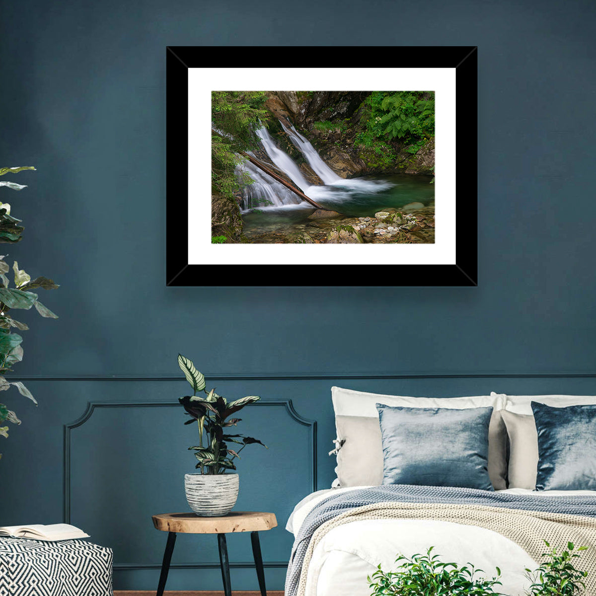 Mount Mickiewicz Waterfall Wall Art