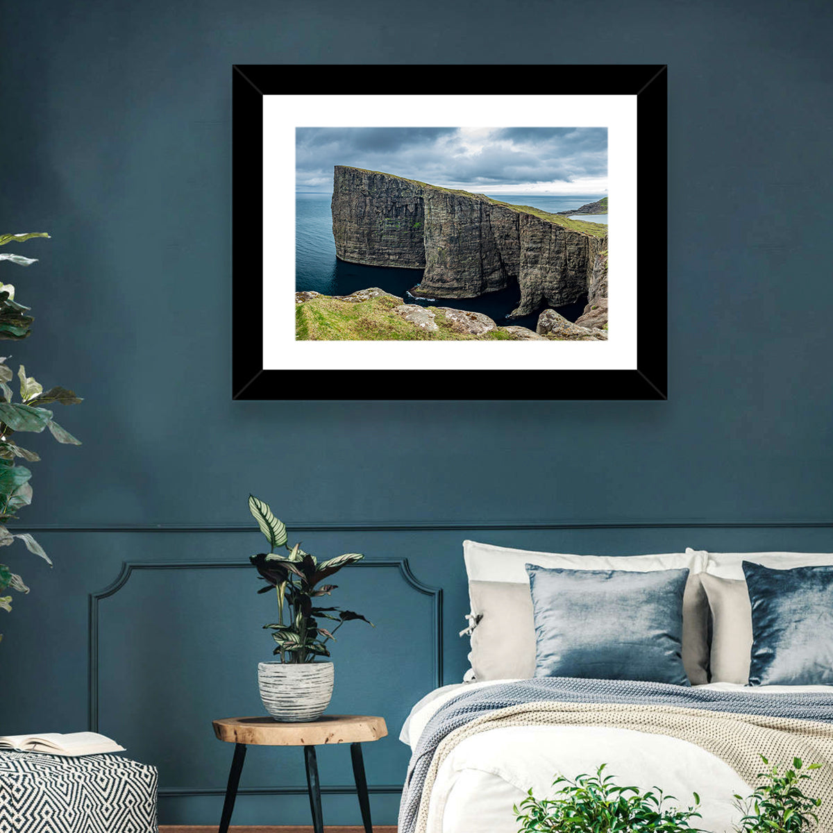 Faroe Islands Cliff Wall Art