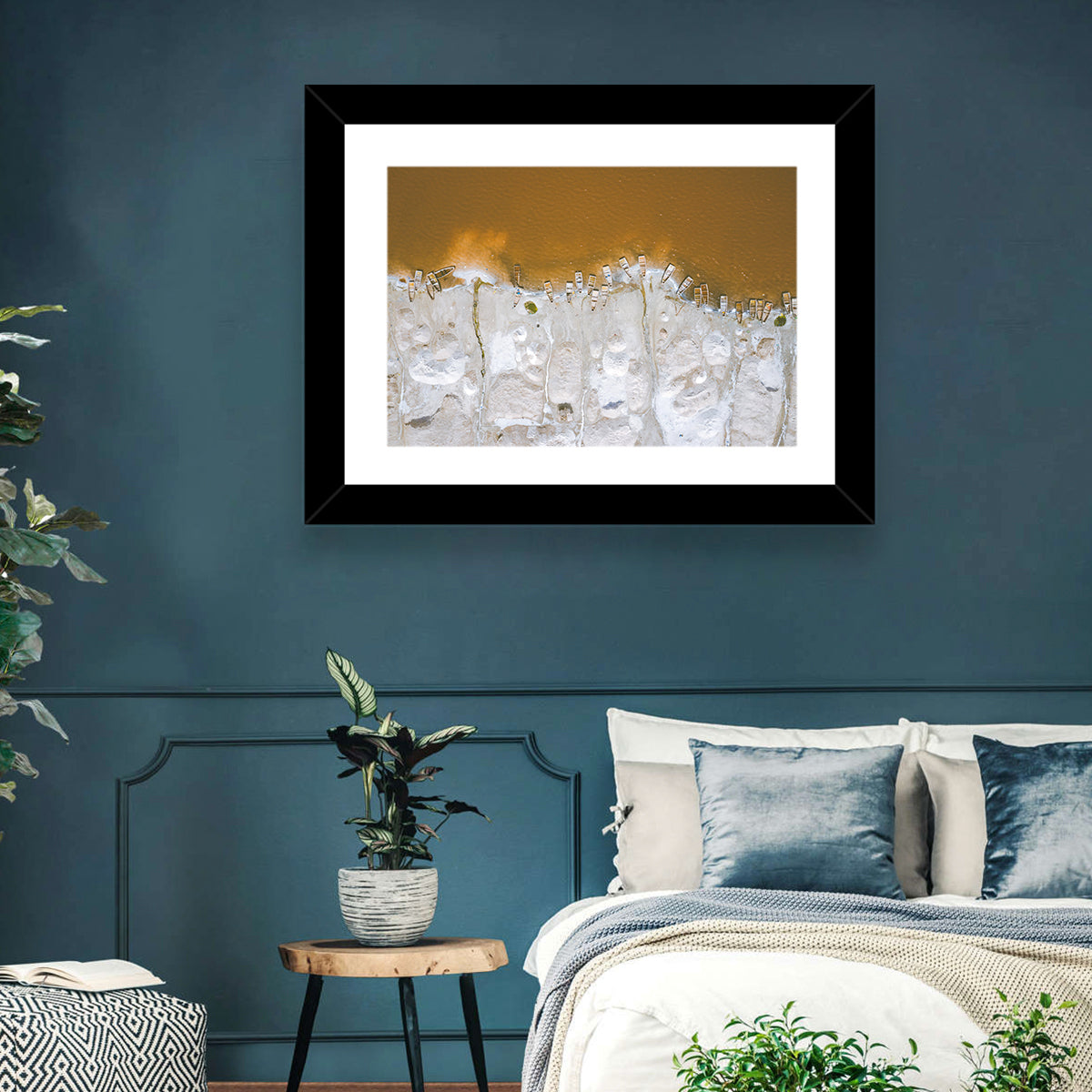 Lake Rose Senegal Wall Art