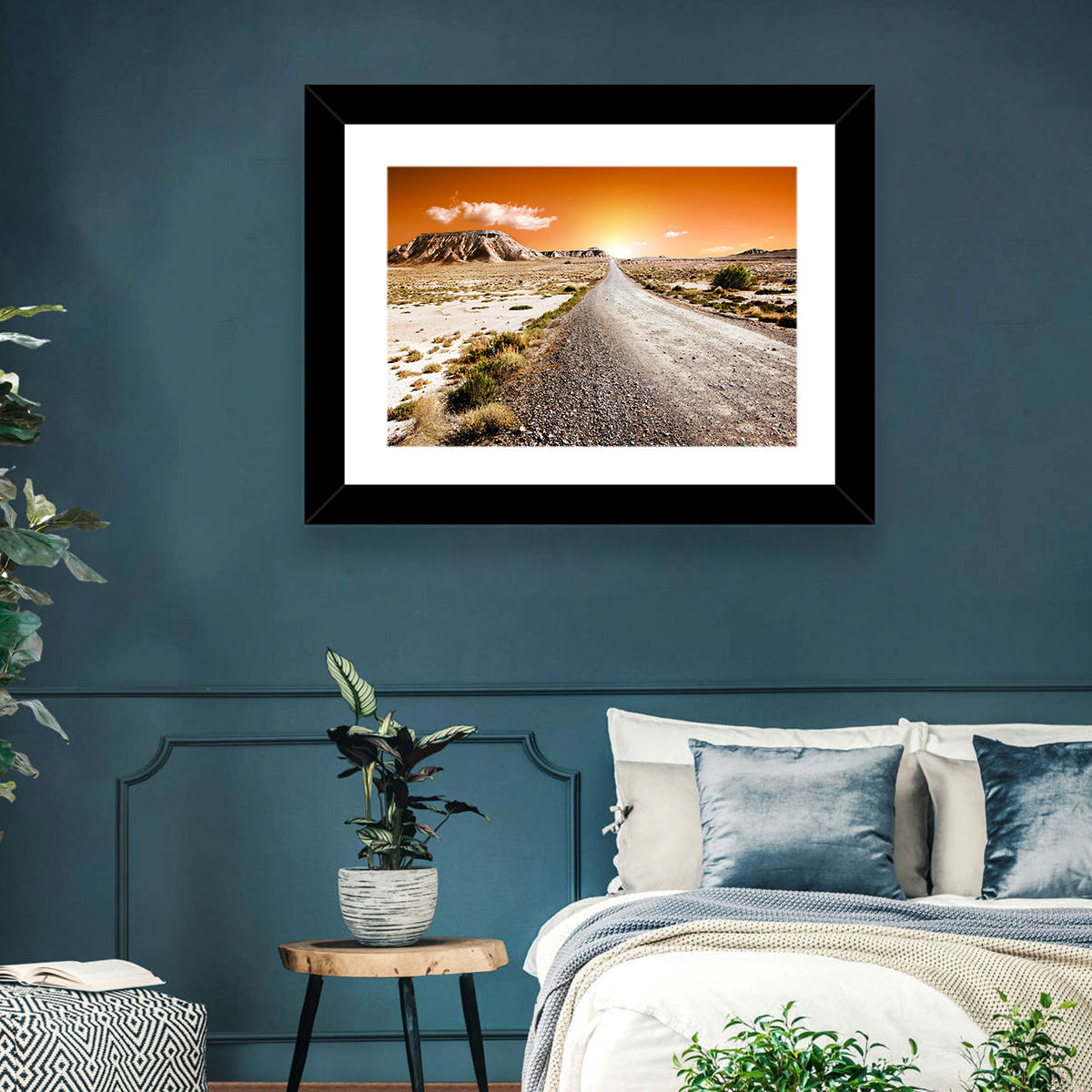 Infinite Desert Road Wall Art