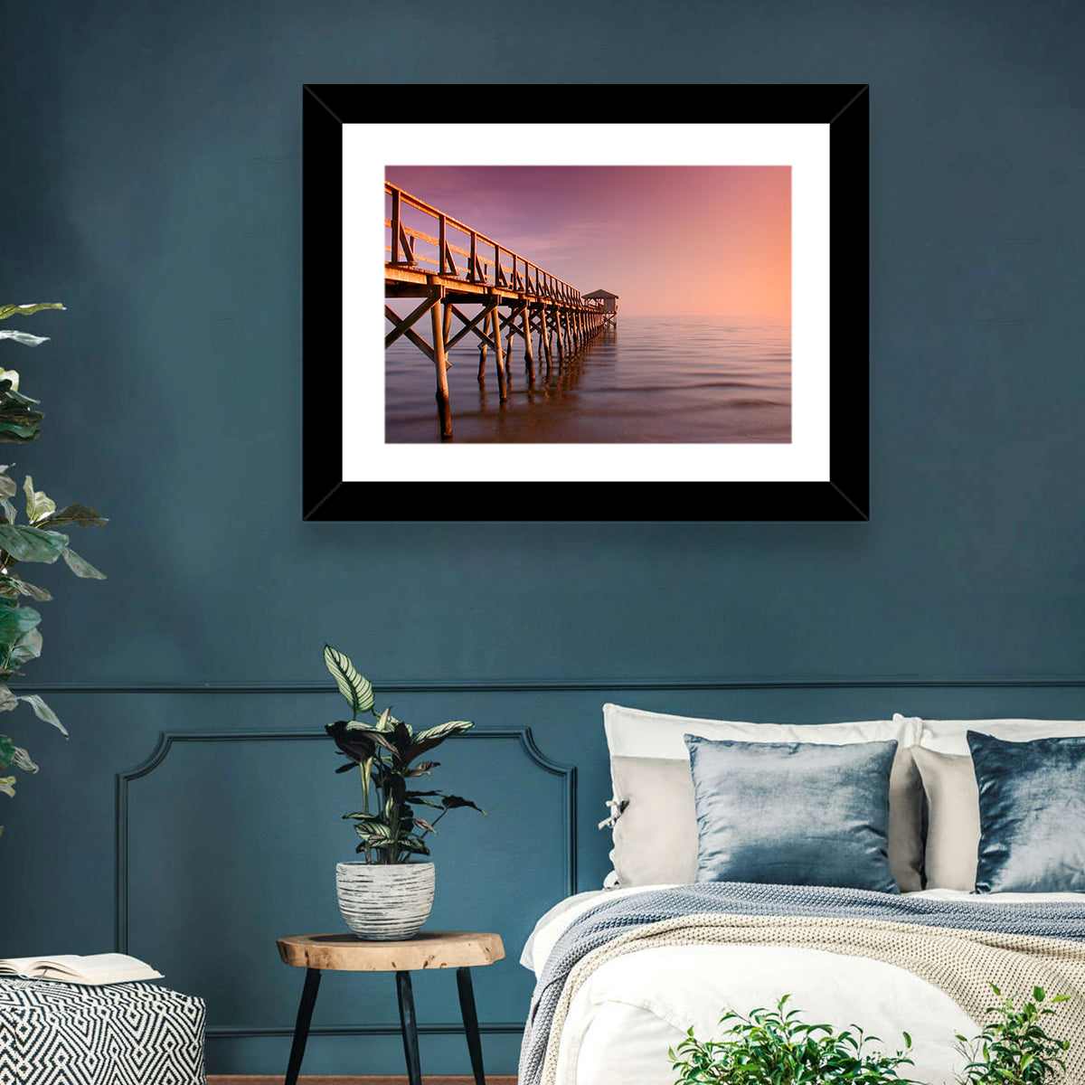 Gulf of Mexico Pier Wall Art
