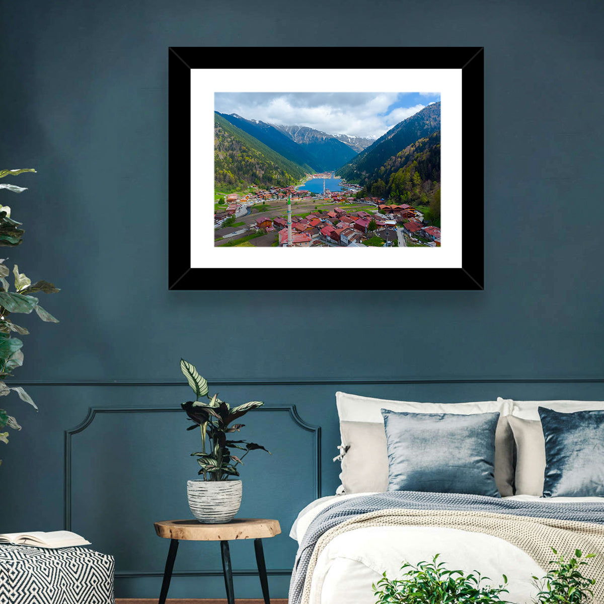 Uzungol Village Lake Wall Art