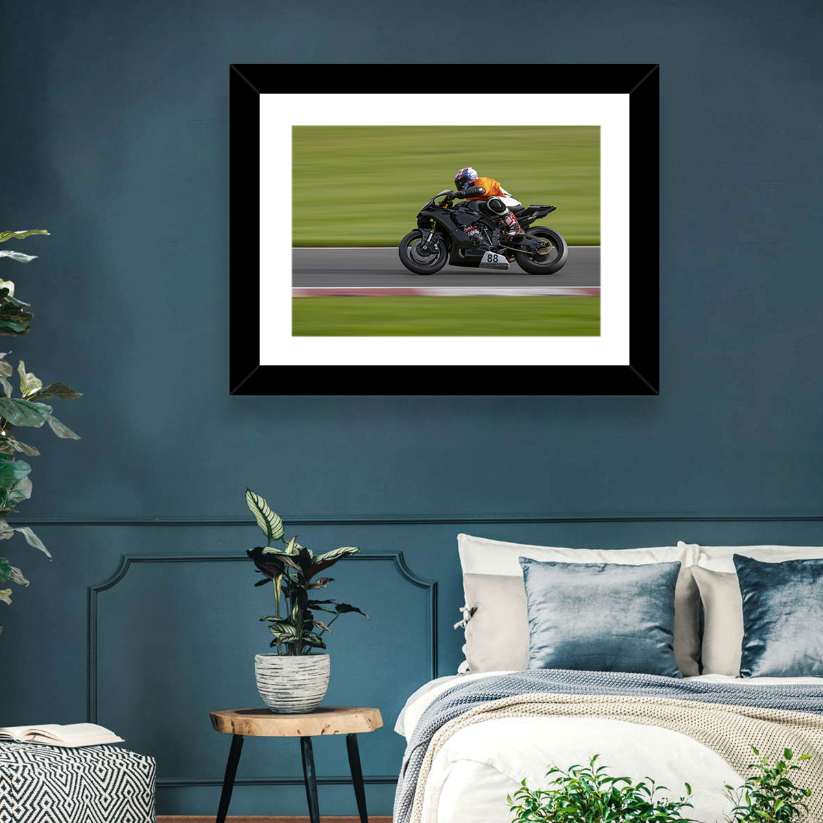 Racing Motorbike Wall Art