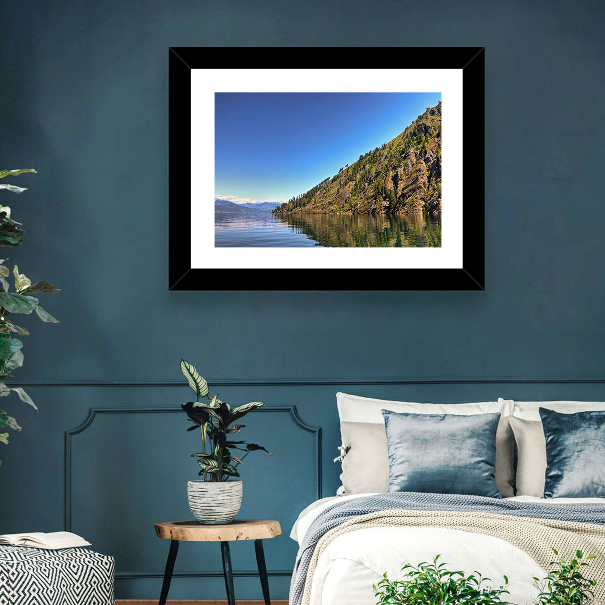 Monarch Mountains Lake Wall Art