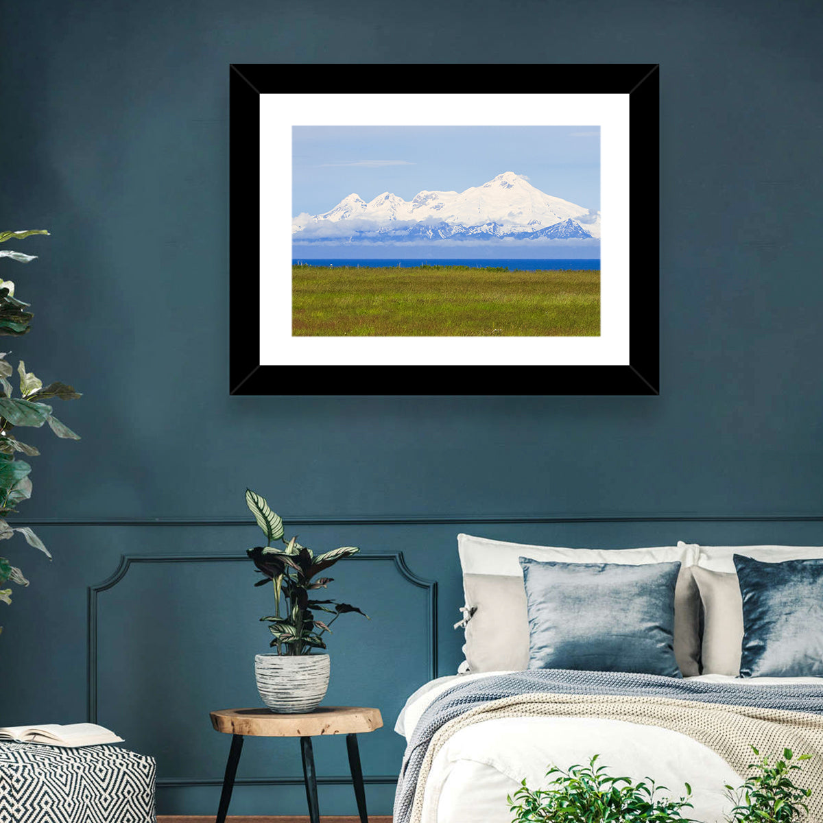 Mount Iliamna Volcano Wall Art