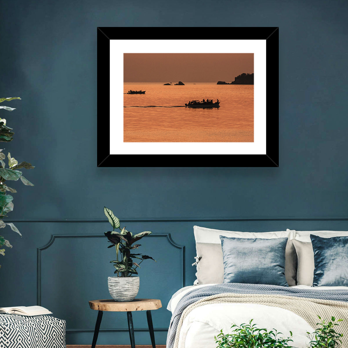 Lake Malawi Sailing Boats Wall Art