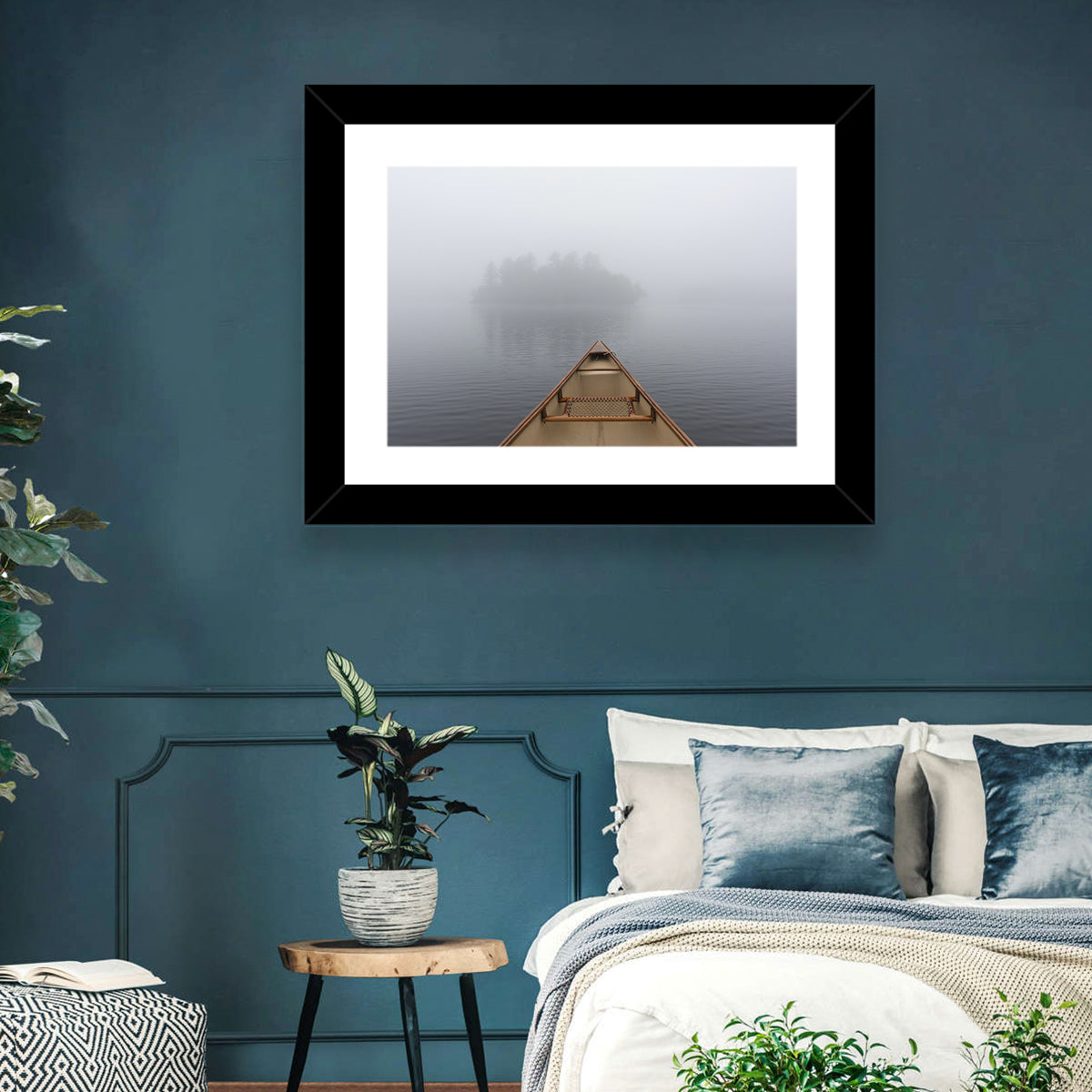 Misty Lake Ontario Wall Art