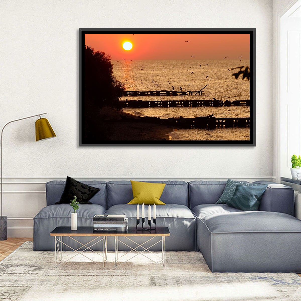 Lake Erie Sunset Wall Art