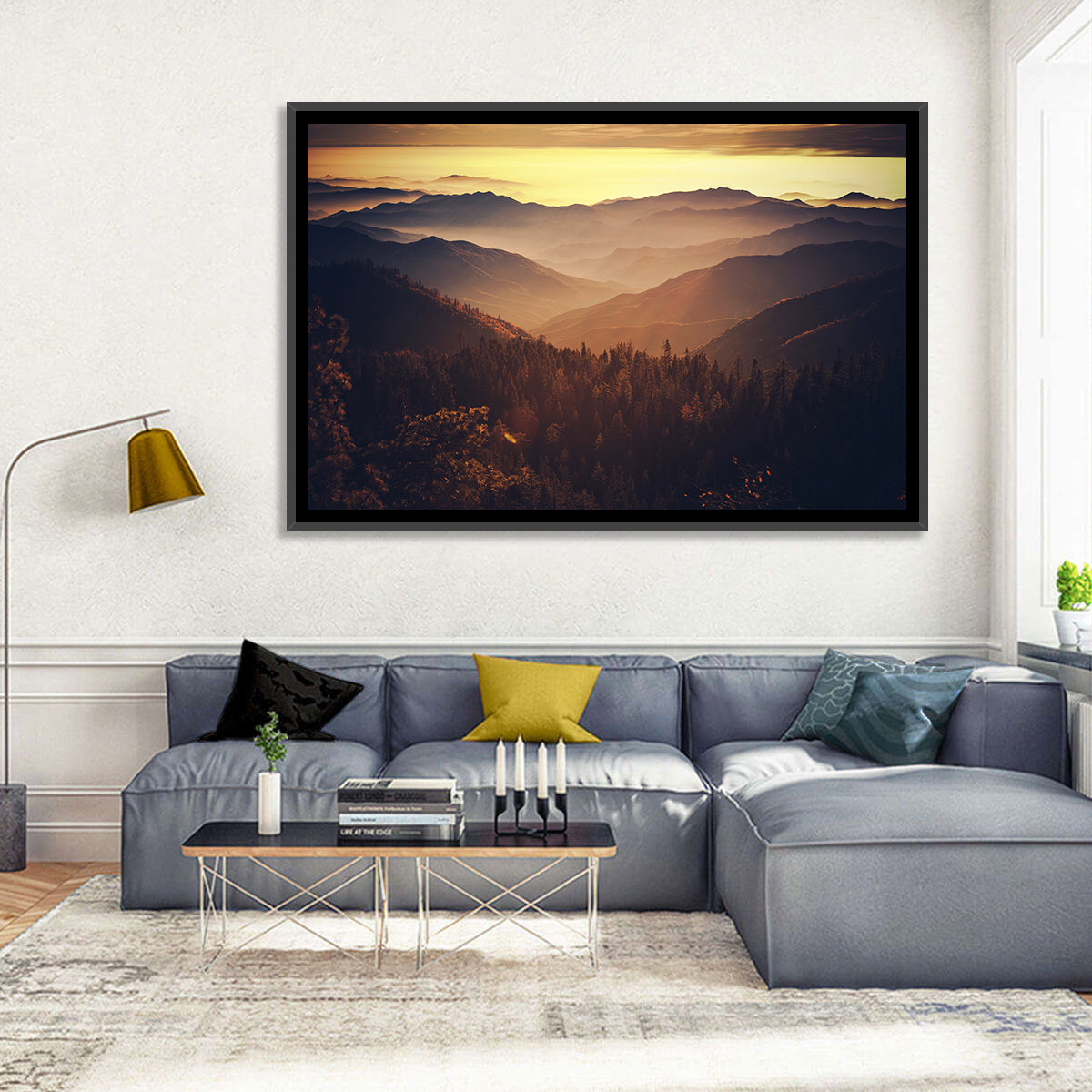 Sierra Nevada Mountains Wall Art