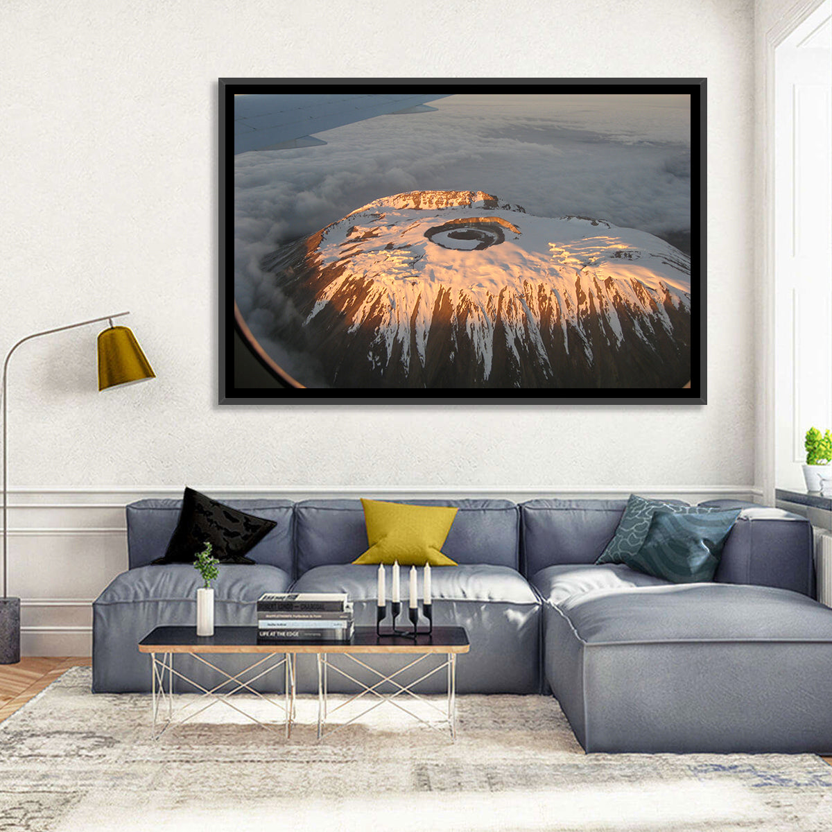 Kilimanjaro Sunset Wall Art